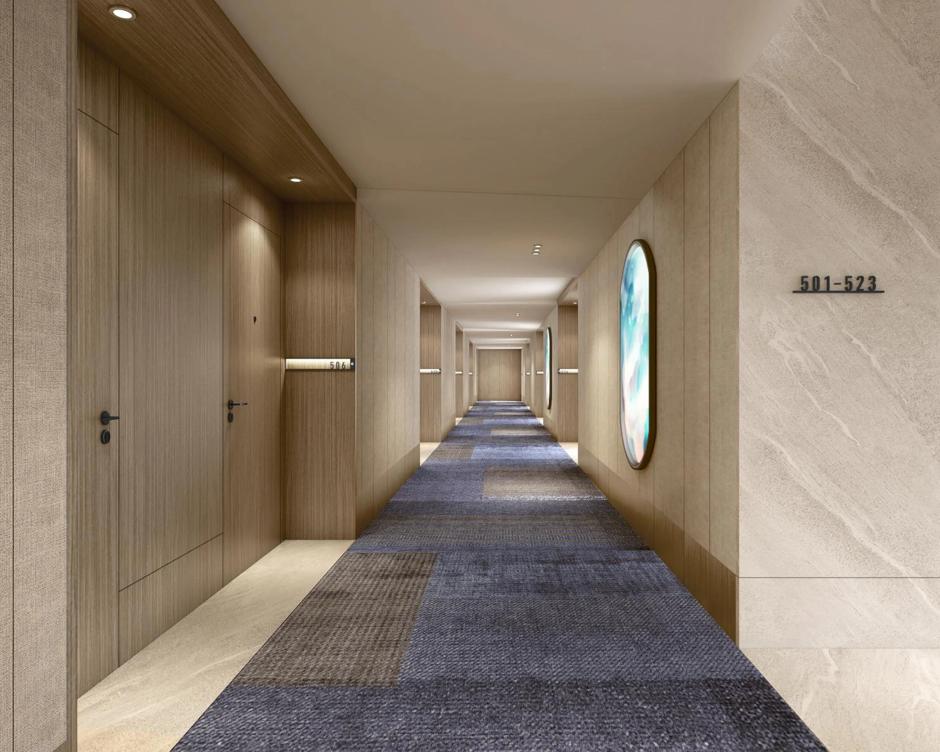 Floor plan in Hyatt Place Hangzhou International Airport