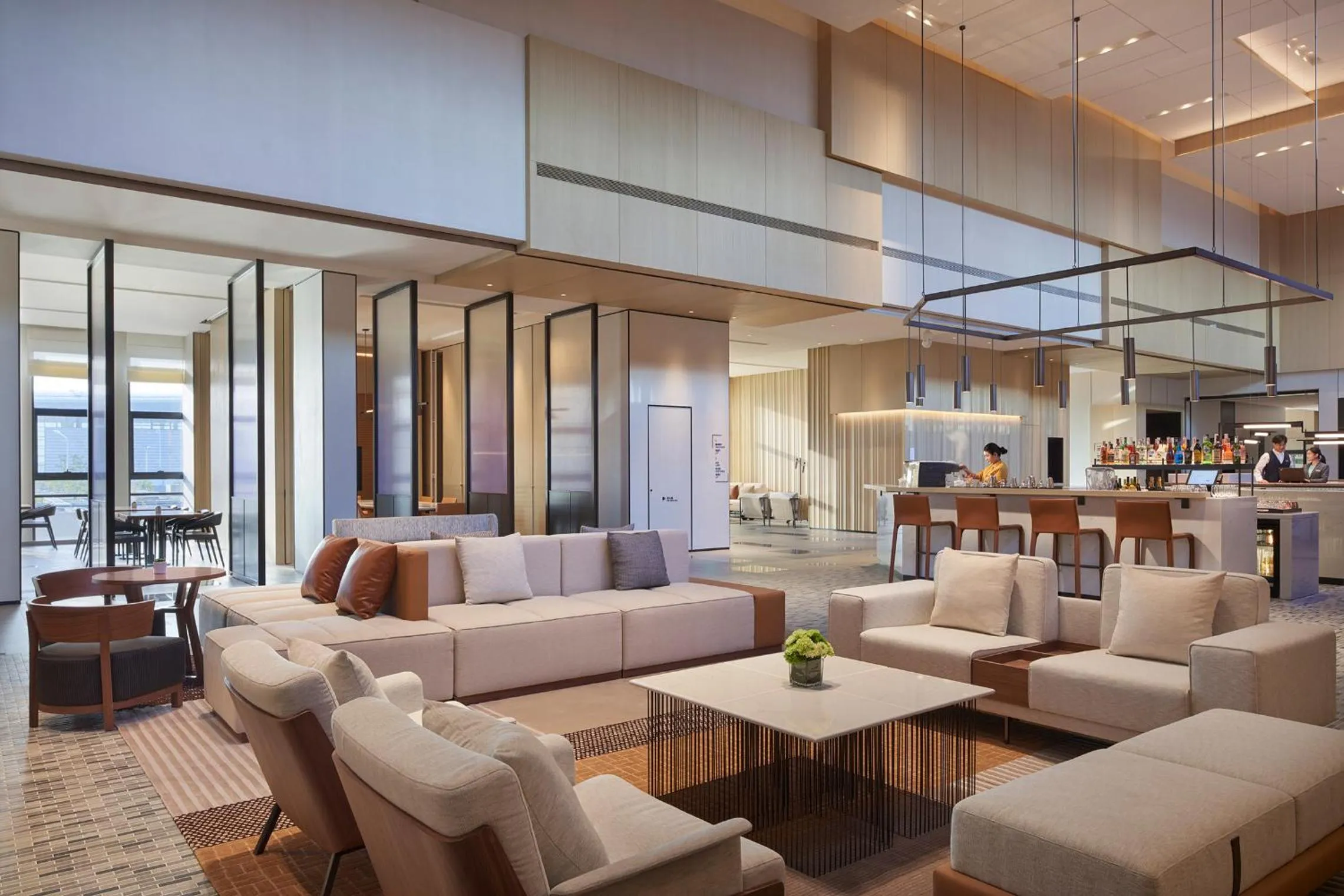 Lobby or reception in Hyatt Place Hangzhou International Airport