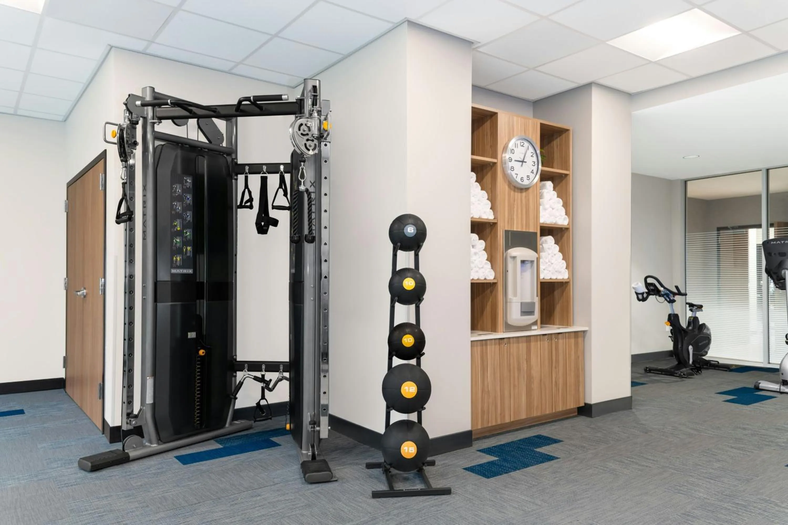 Fitness centre/facilities in TownePlace Suites by Marriott Norfolk