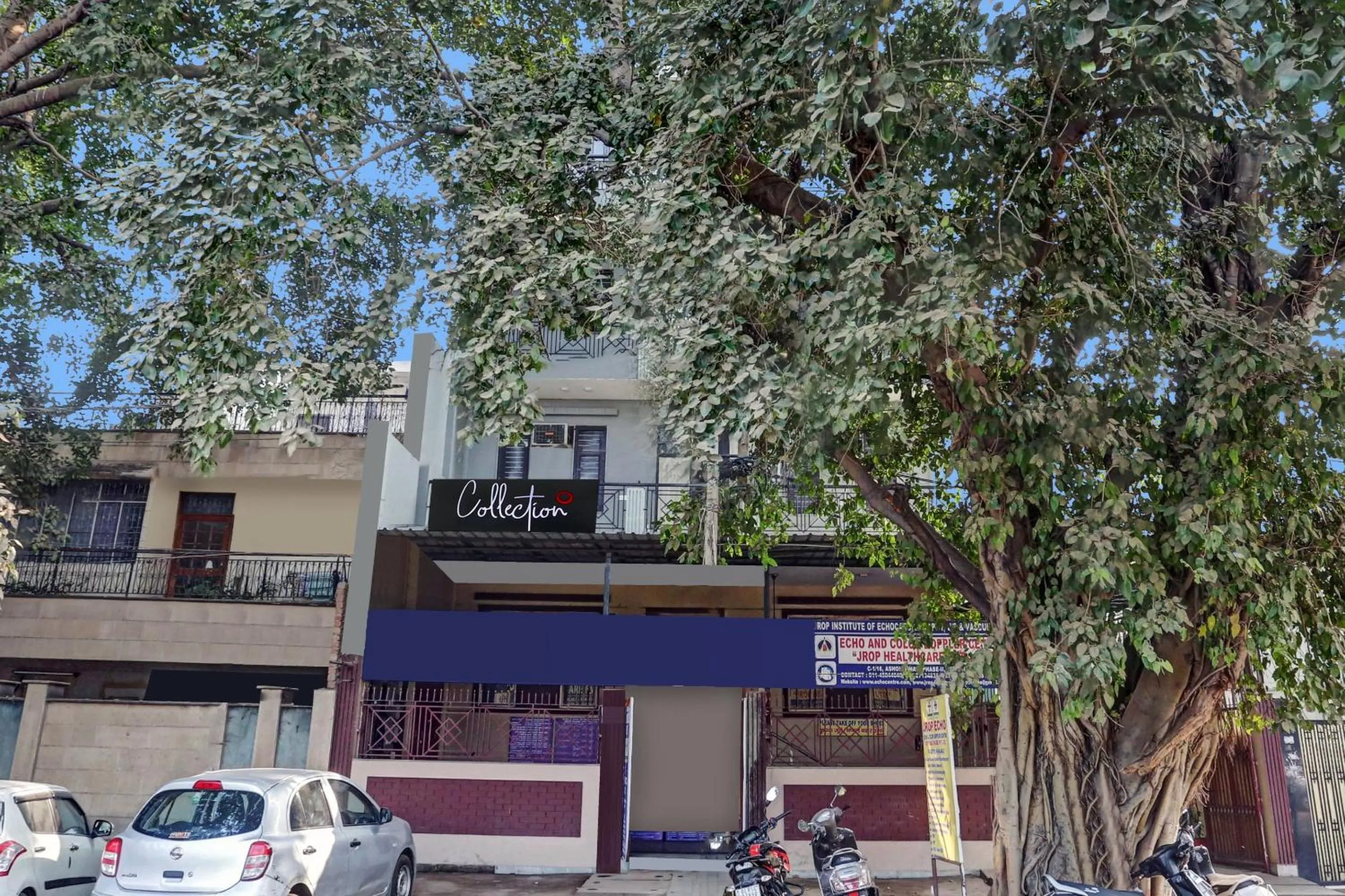 Facade/entrance in Collection O Metro View Ashok Vihar Near Shalimar Bagh Metro Station