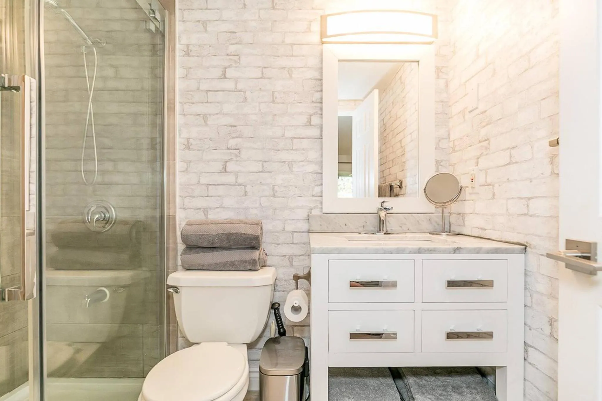 Bathroom in Slope-side Studio Bliss Ski-in Ski-out, Renovated At Blue, Hot Tub, Fast Wi-Fi