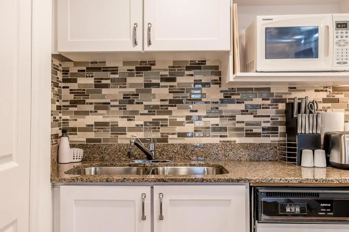 kitchen in Slope-side Studio Bliss Ski-in Ski-out, Renovated At Blue, Hot Tub, Fast Wi-Fi