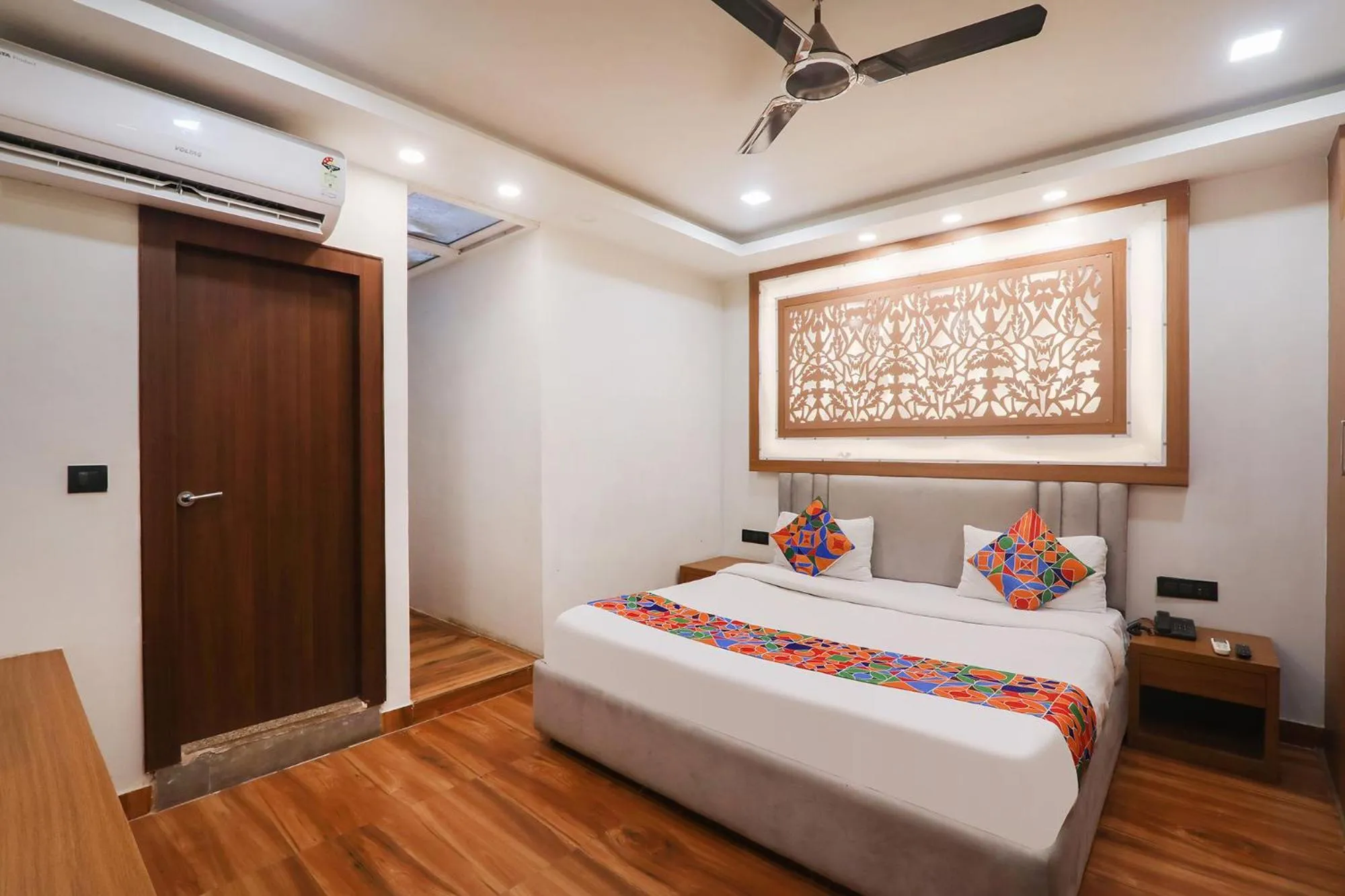 Bed in Via Shaurya Inn