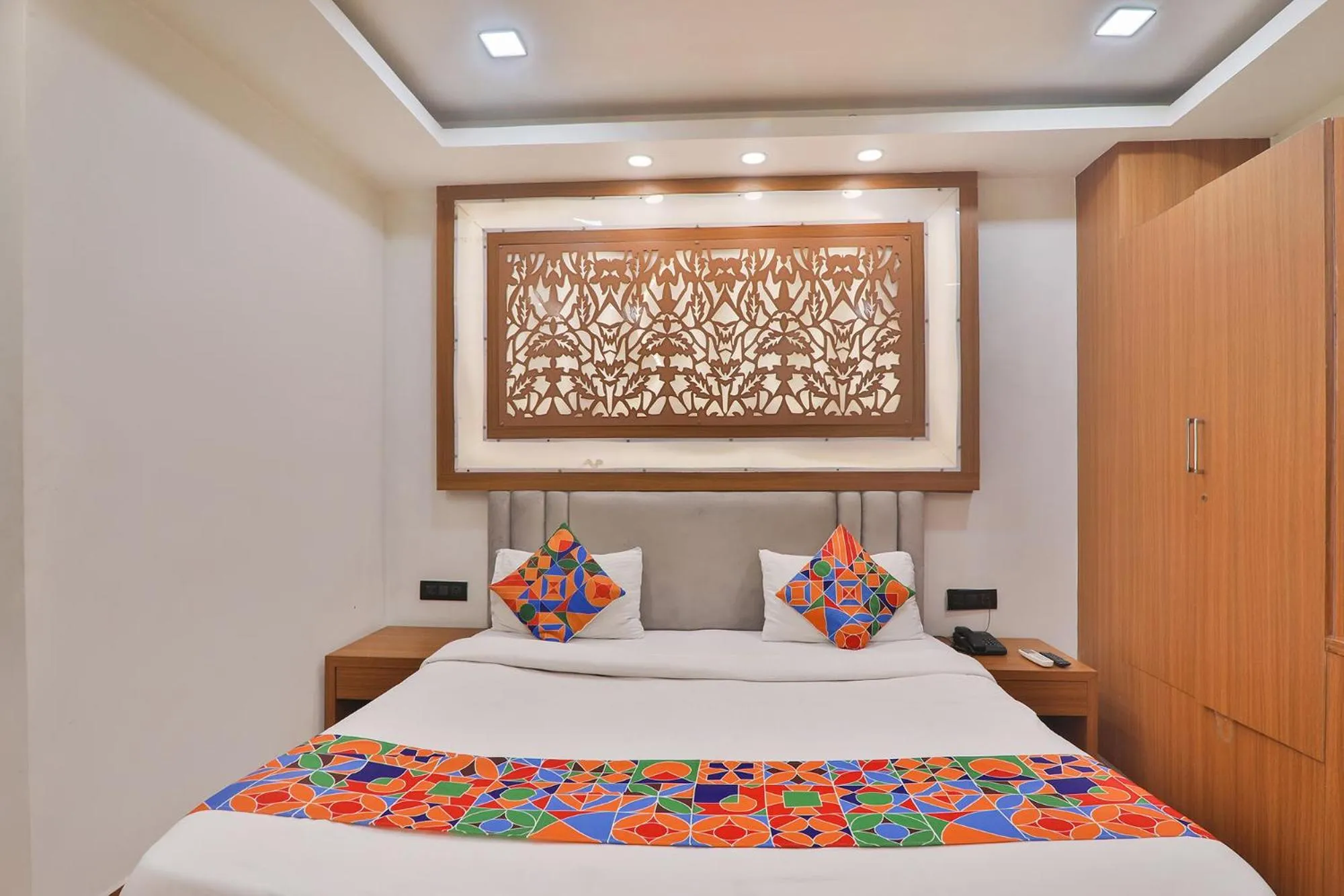 Bed in Via Shaurya Inn