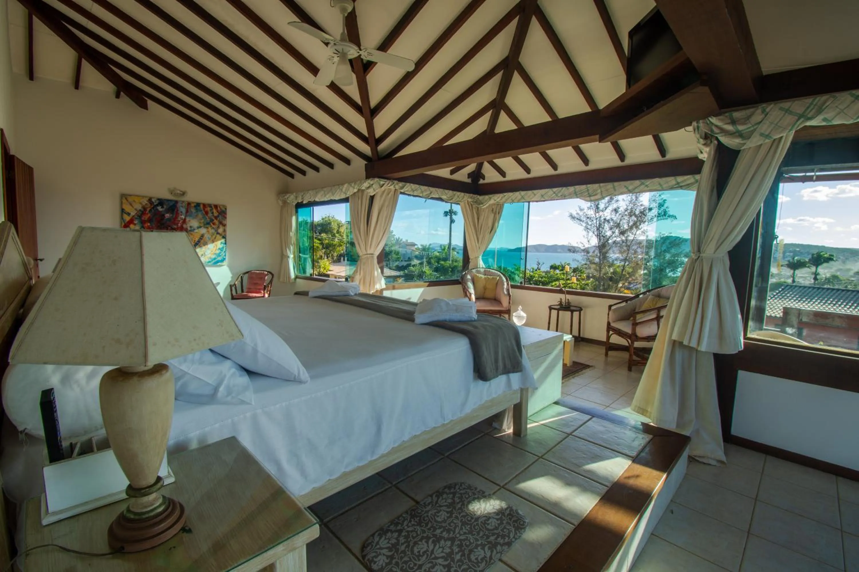 Bed in Pousada Bella Geriba Buzios