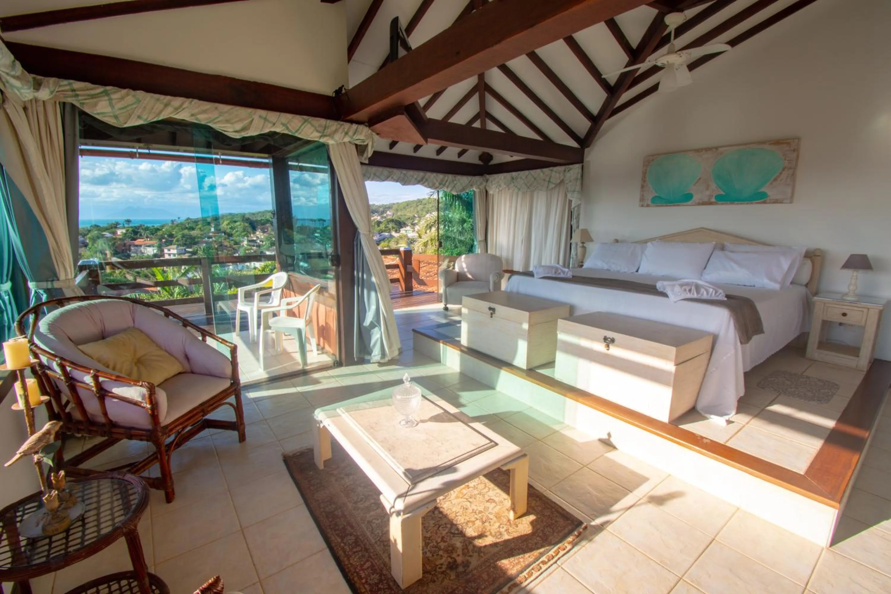 Bed in Pousada Bella Geriba Buzios