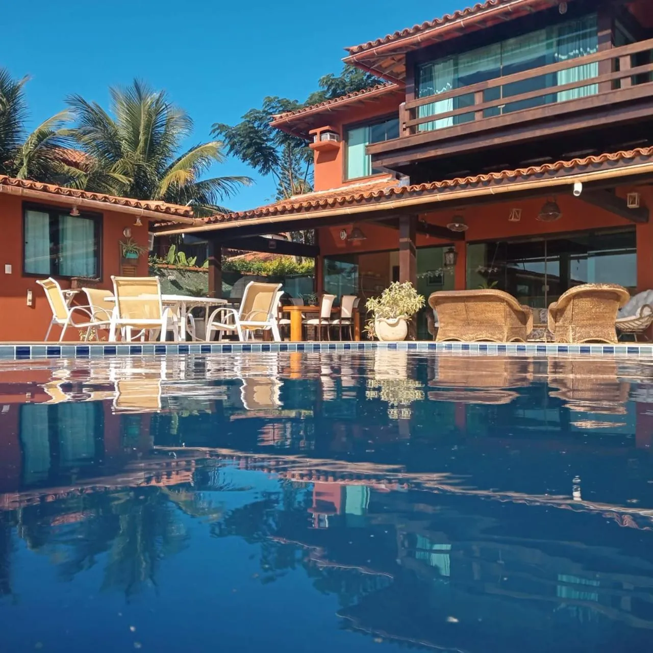 Swimming Pool in Pousada Bella Geriba Buzios