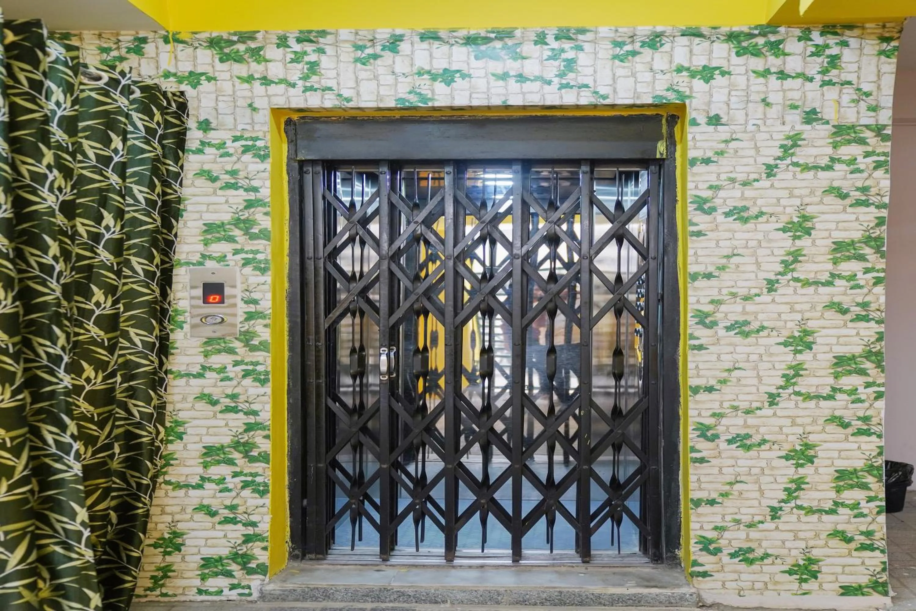 elevator in Hotel Yellow Bells