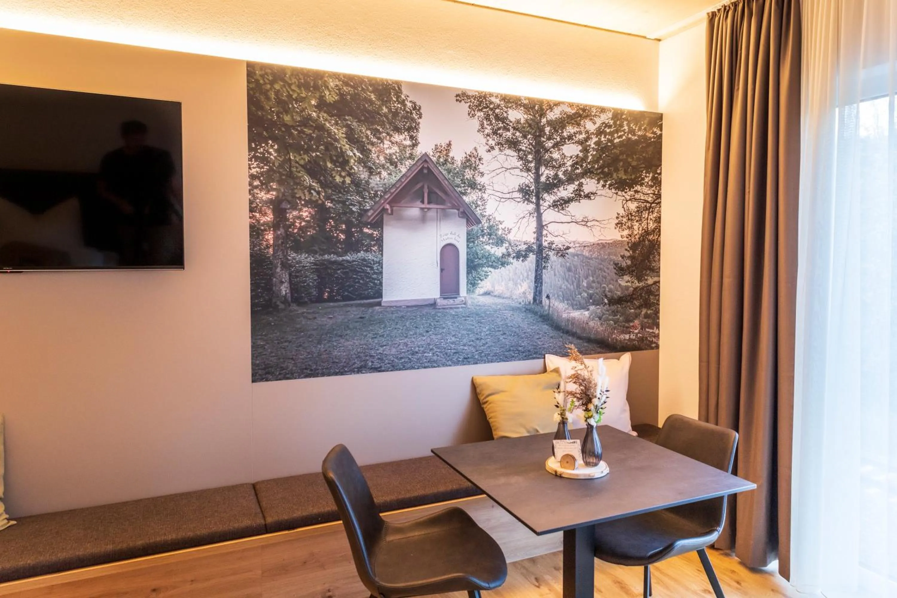 Seating area in DAS GEORG Gästehaus in Epfendorf