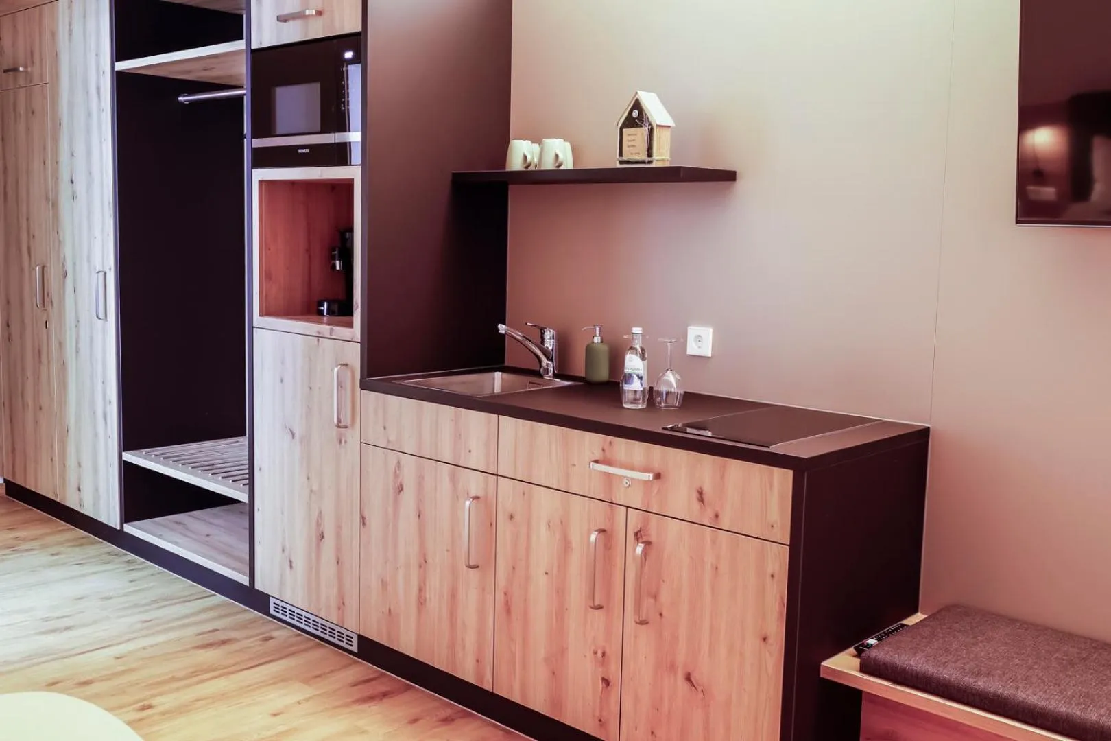 Kitchen or kitchenette in DAS GEORG Gästehaus in Epfendorf