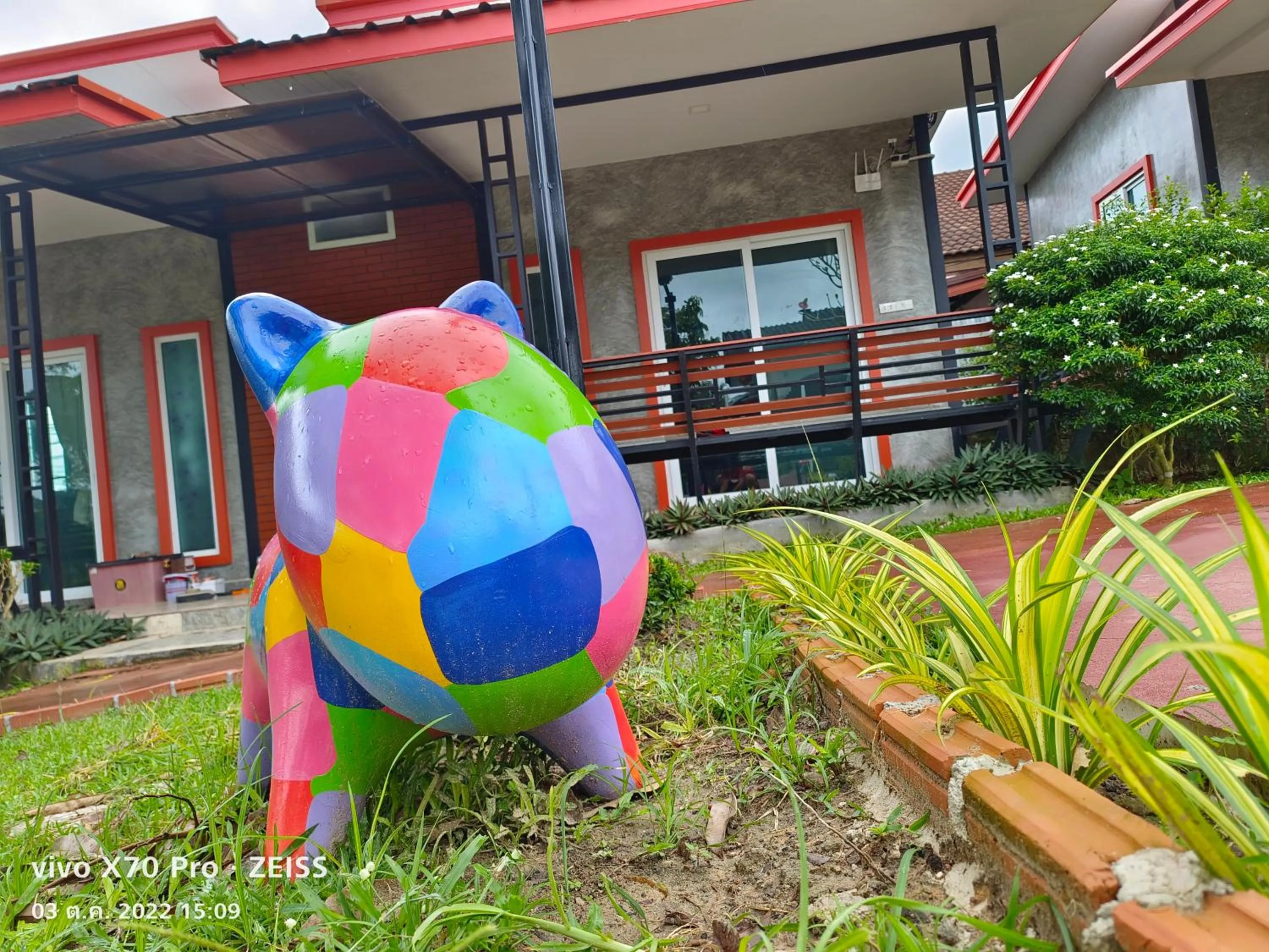 Garden view in Da-Kanda Boutique