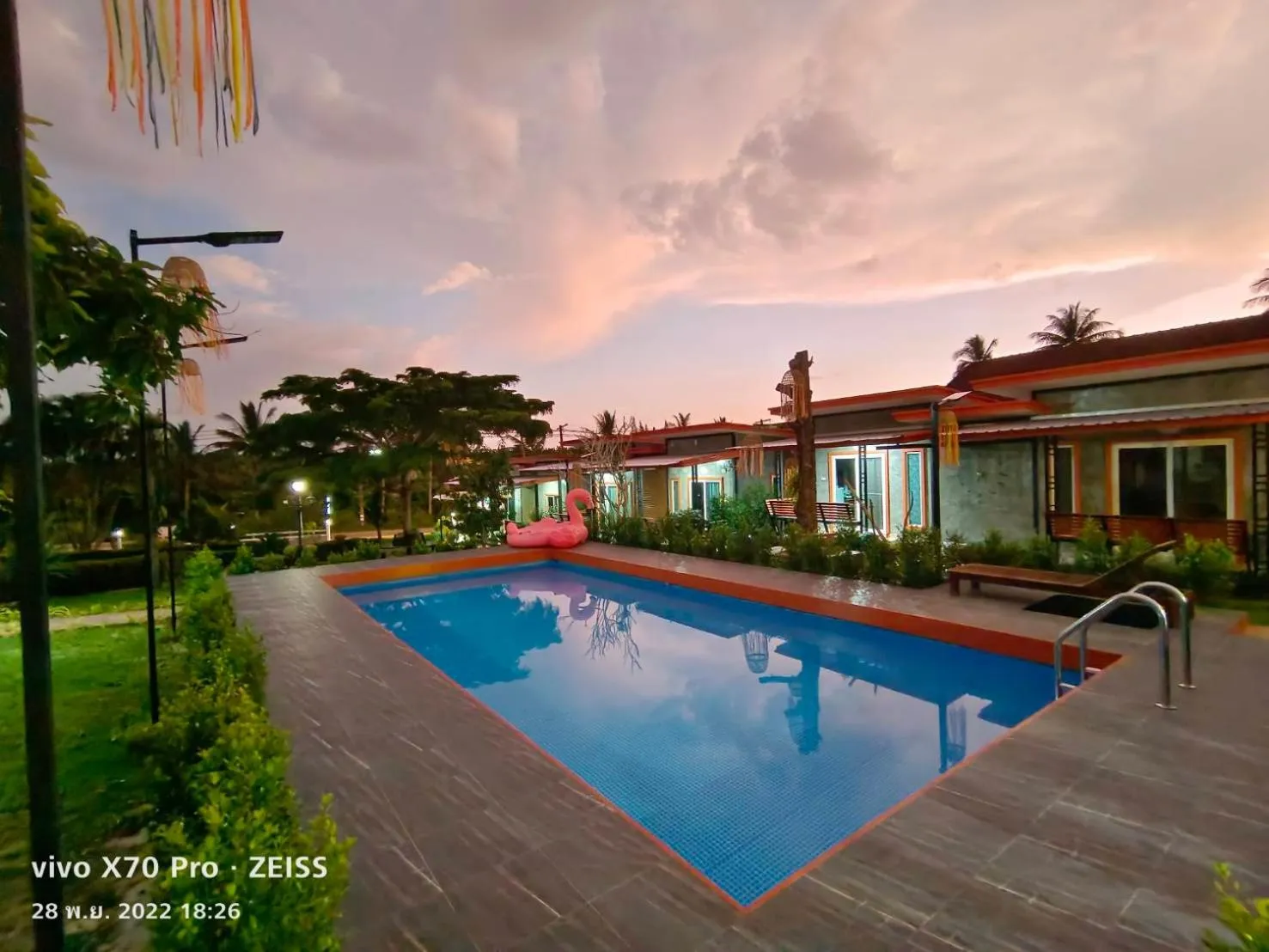 Pool view in Da-Kanda Boutique