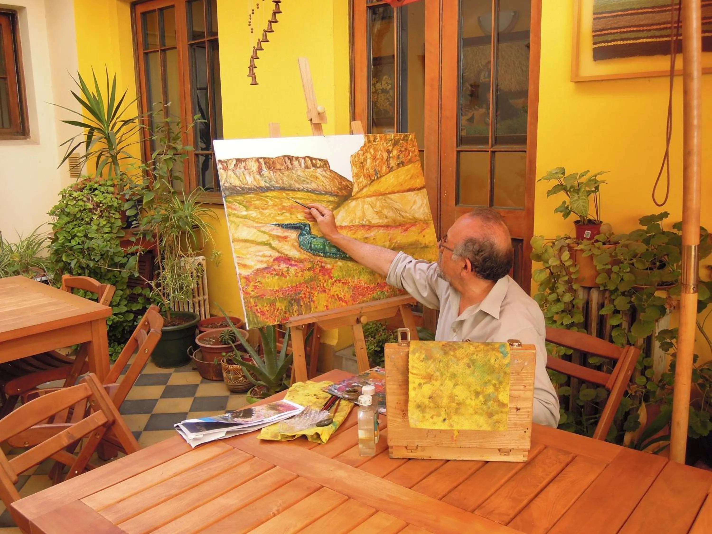 Staff in Hostal Rio Amazonas