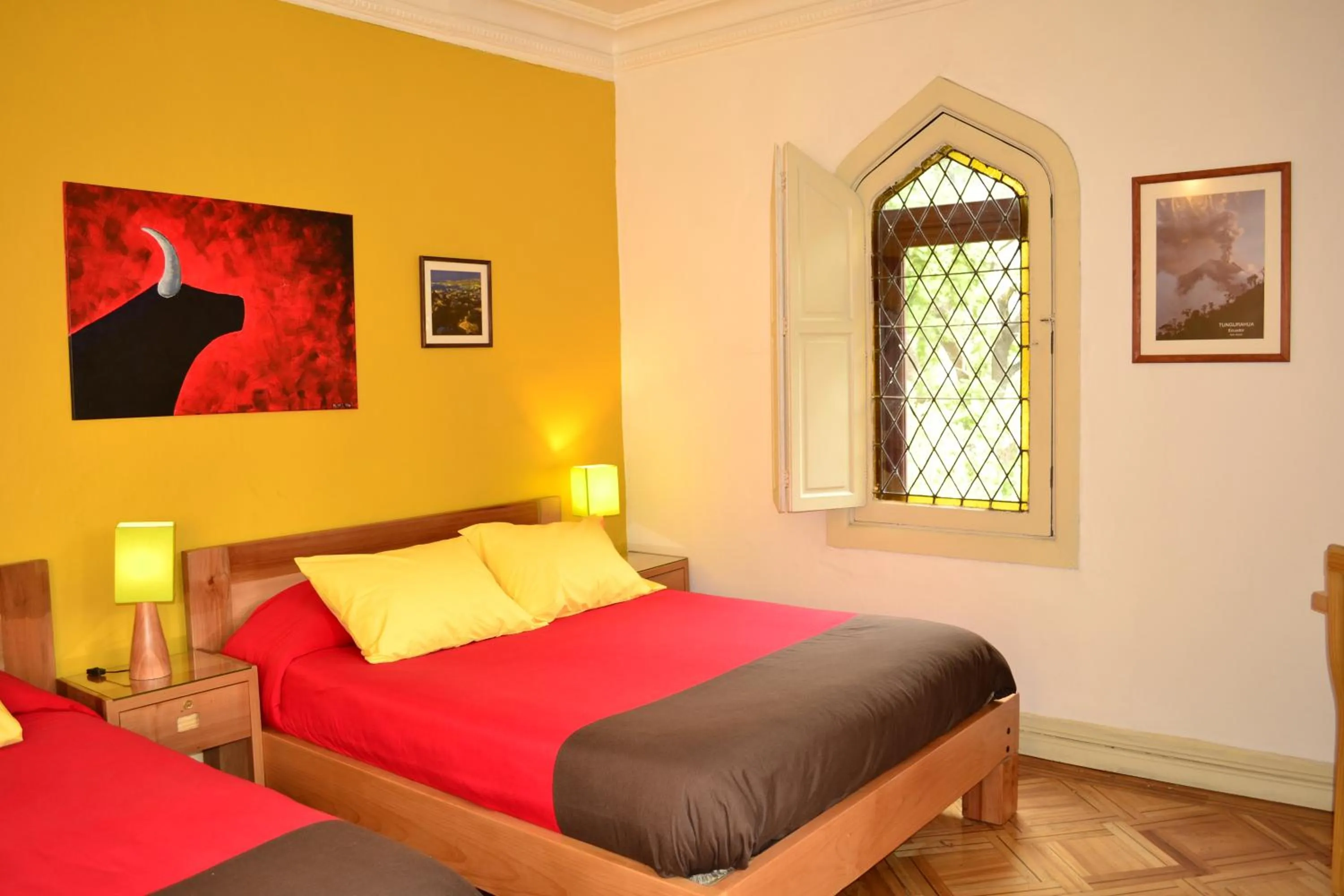 Bedroom, Bed in Hostal Rio Amazonas