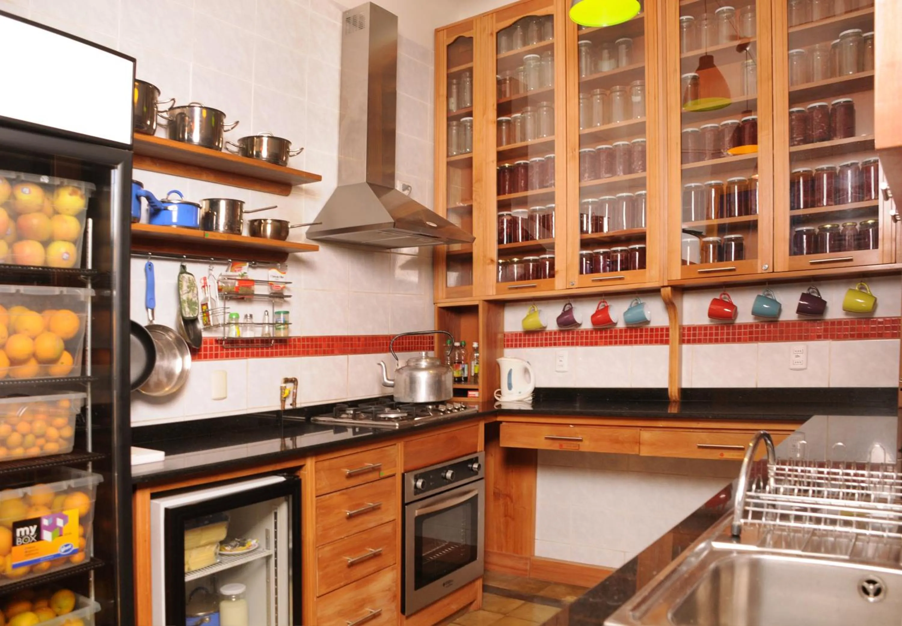 Kitchen or kitchenette in Hostal Rio Amazonas