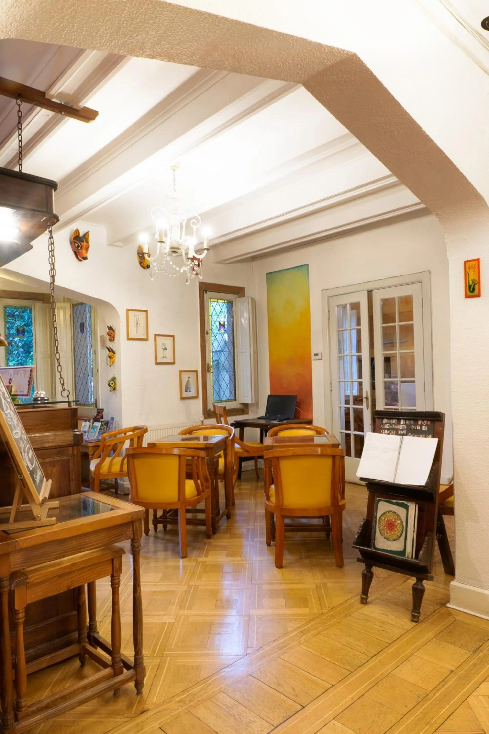 Lobby or reception in Hostal Rio Amazonas