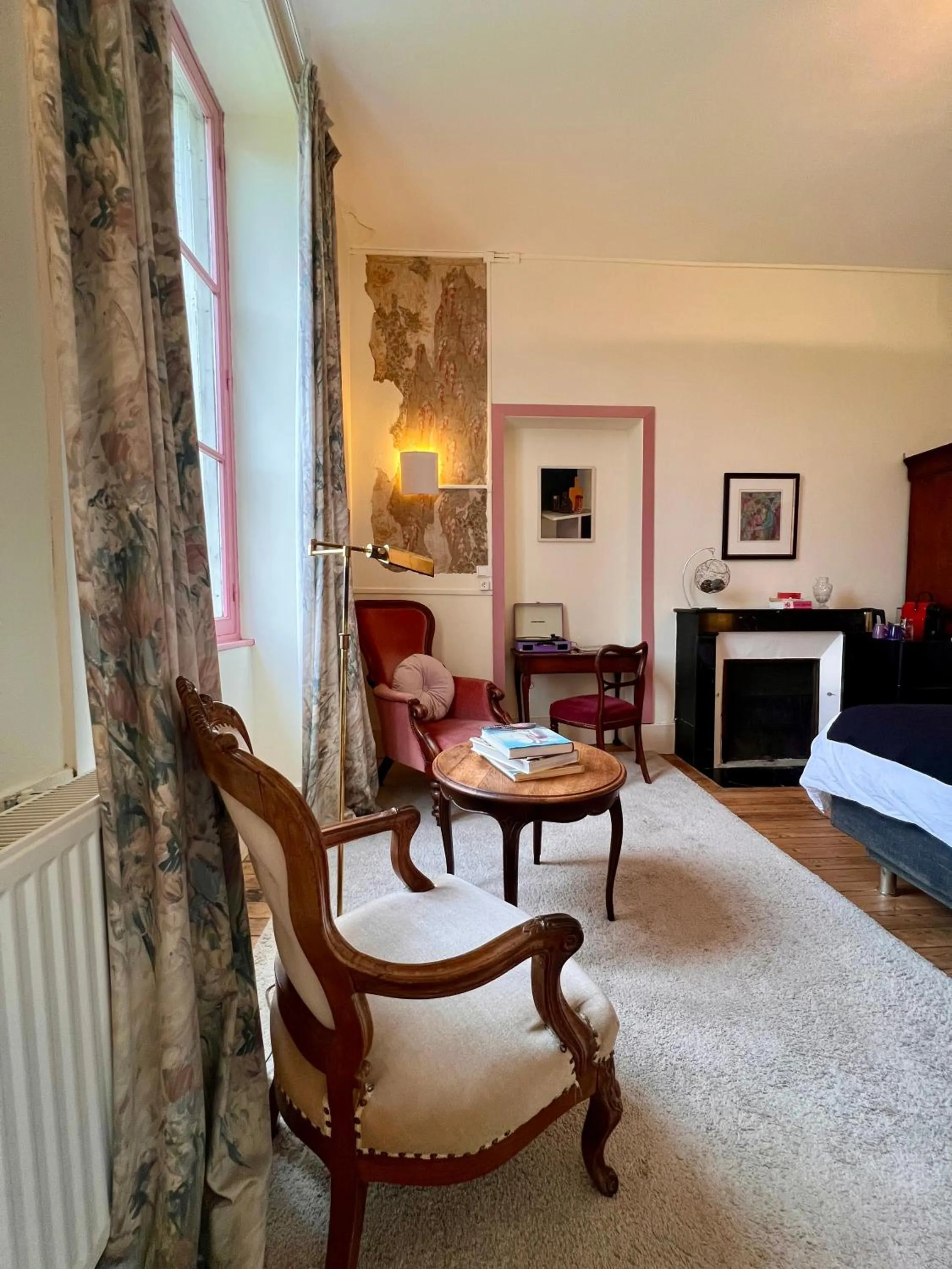 Bed in Villa Vallière bed&breakfast