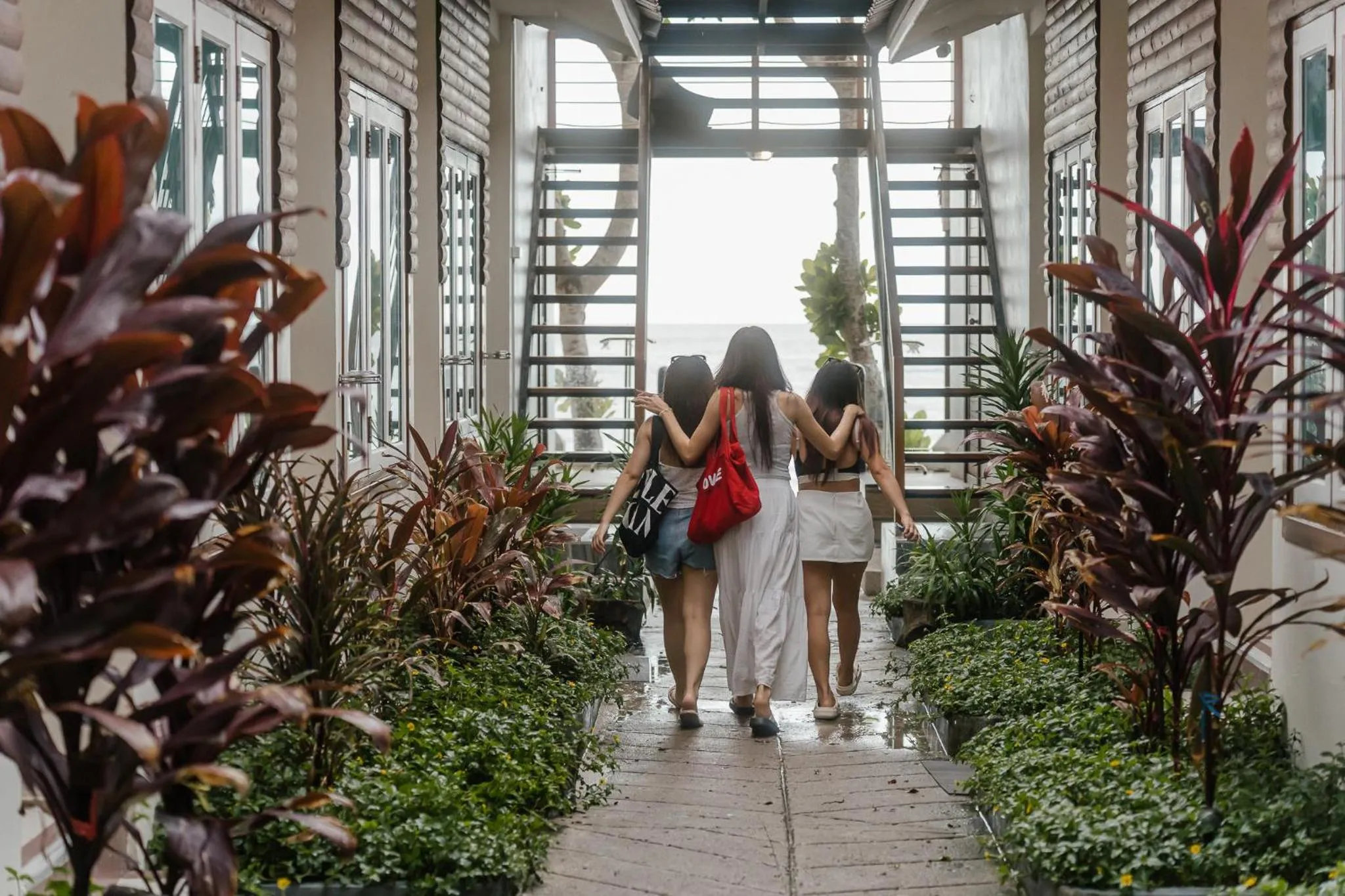 Facade/entrance in Diamond Beach Resort