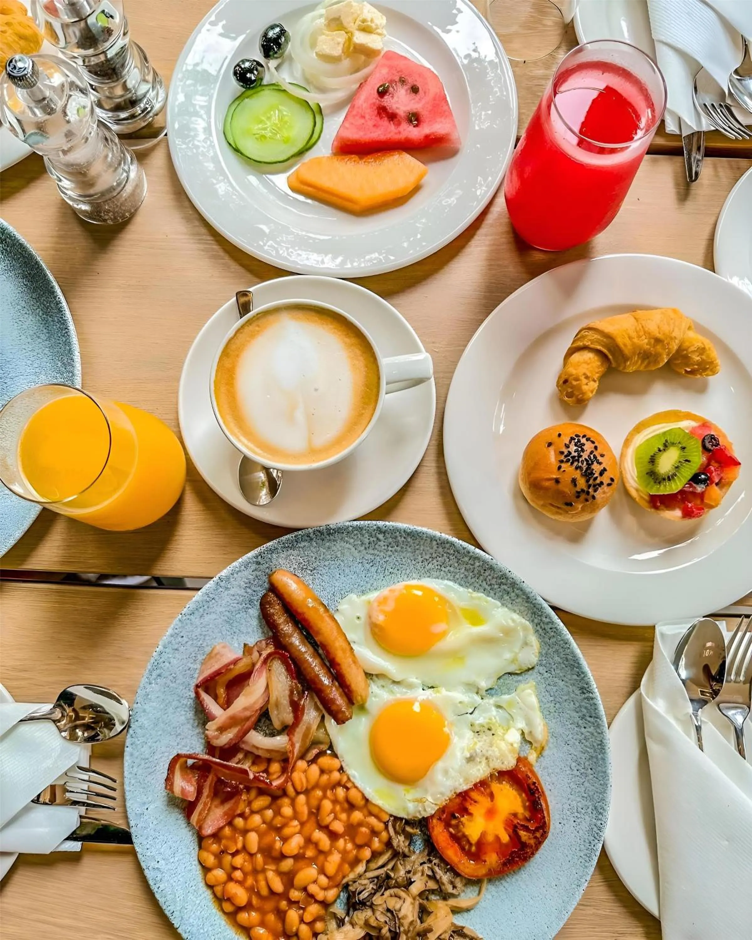 Breakfast in Radisson Blu Mosi-oa-Tunya Livingstone Resort