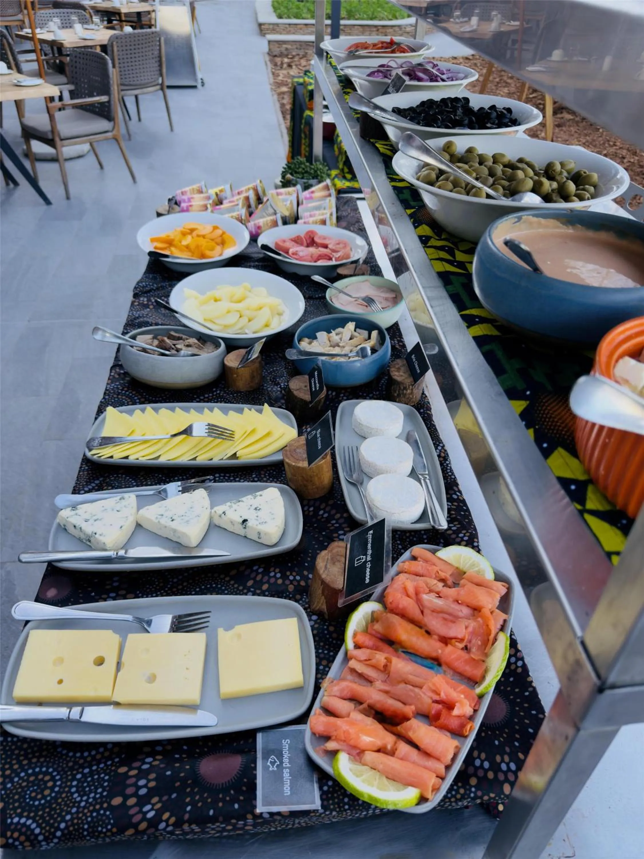 Breakfast in Radisson Blu Mosi-oa-Tunya Livingstone Resort