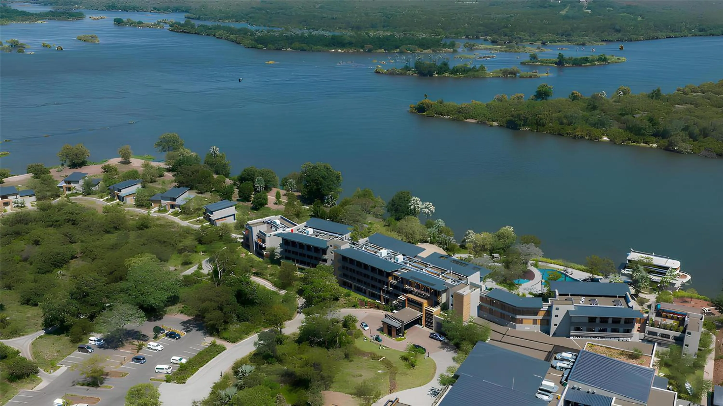 Property building in Radisson Blu Mosi-oa-Tunya Livingstone Resort