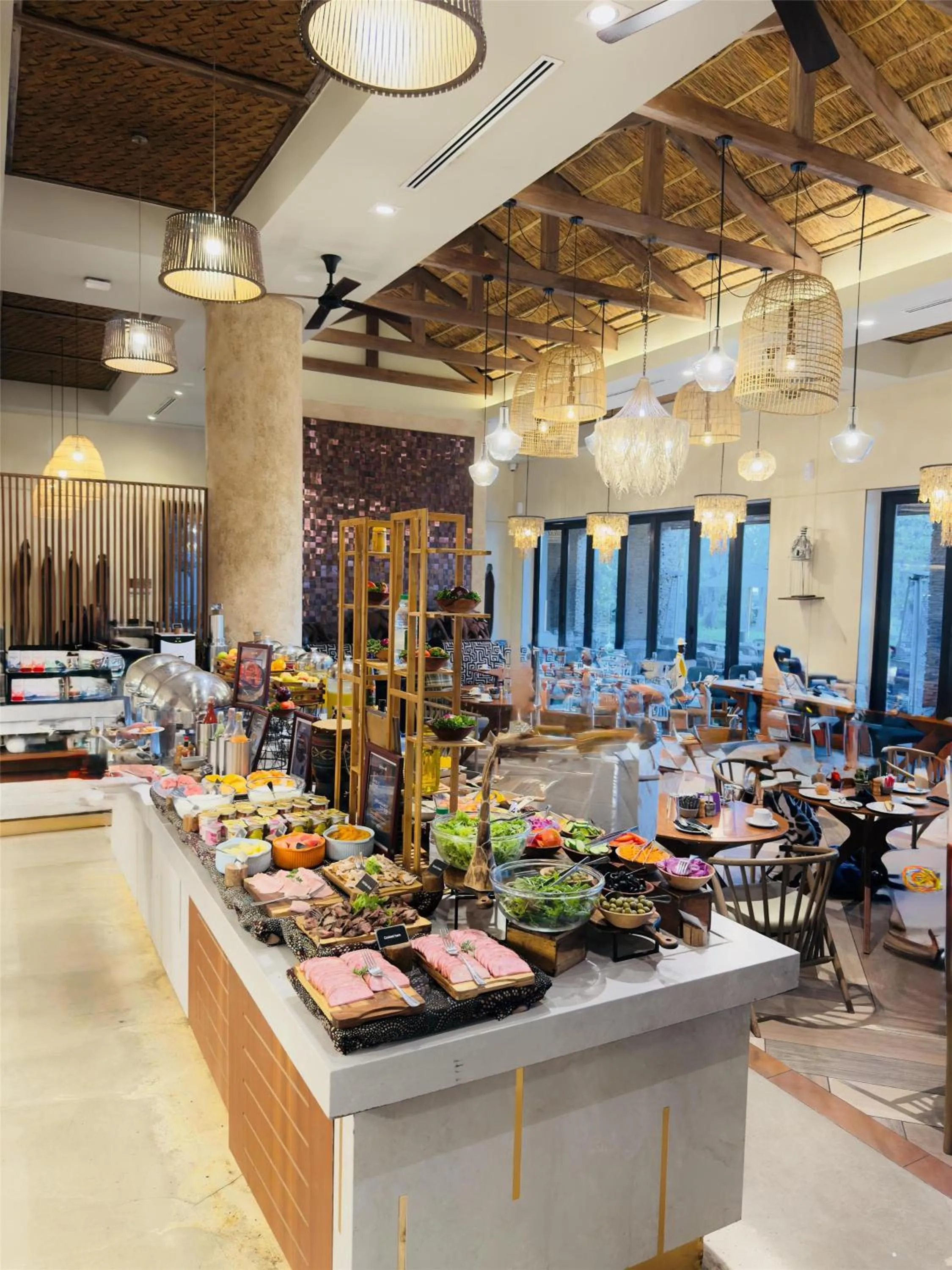 Breakfast in Radisson Blu Mosi-oa-Tunya Livingstone Resort