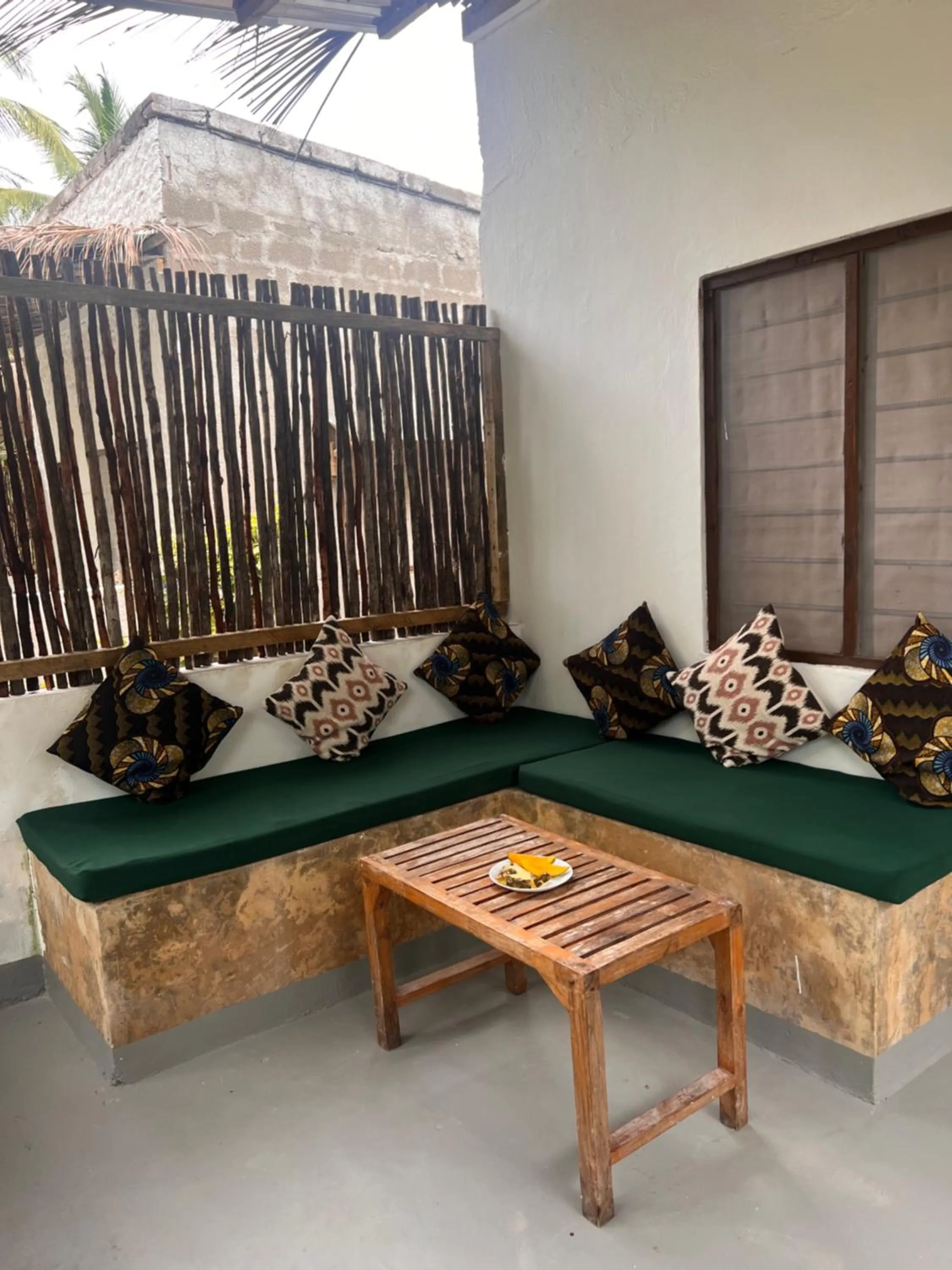 Patio in Karanga Bungalows