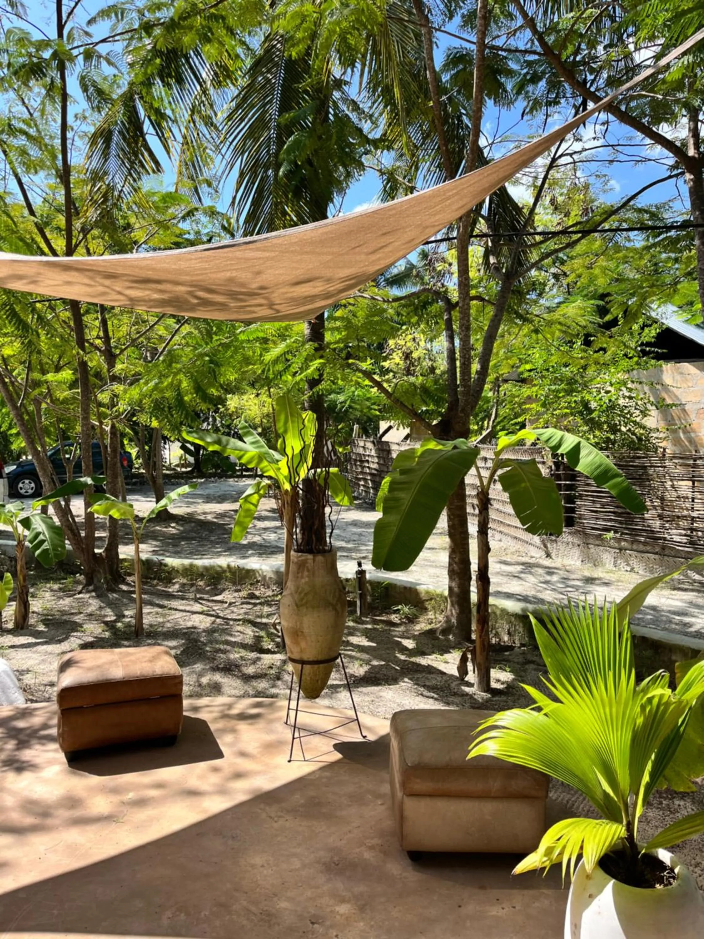 Patio in Karanga Bungalows