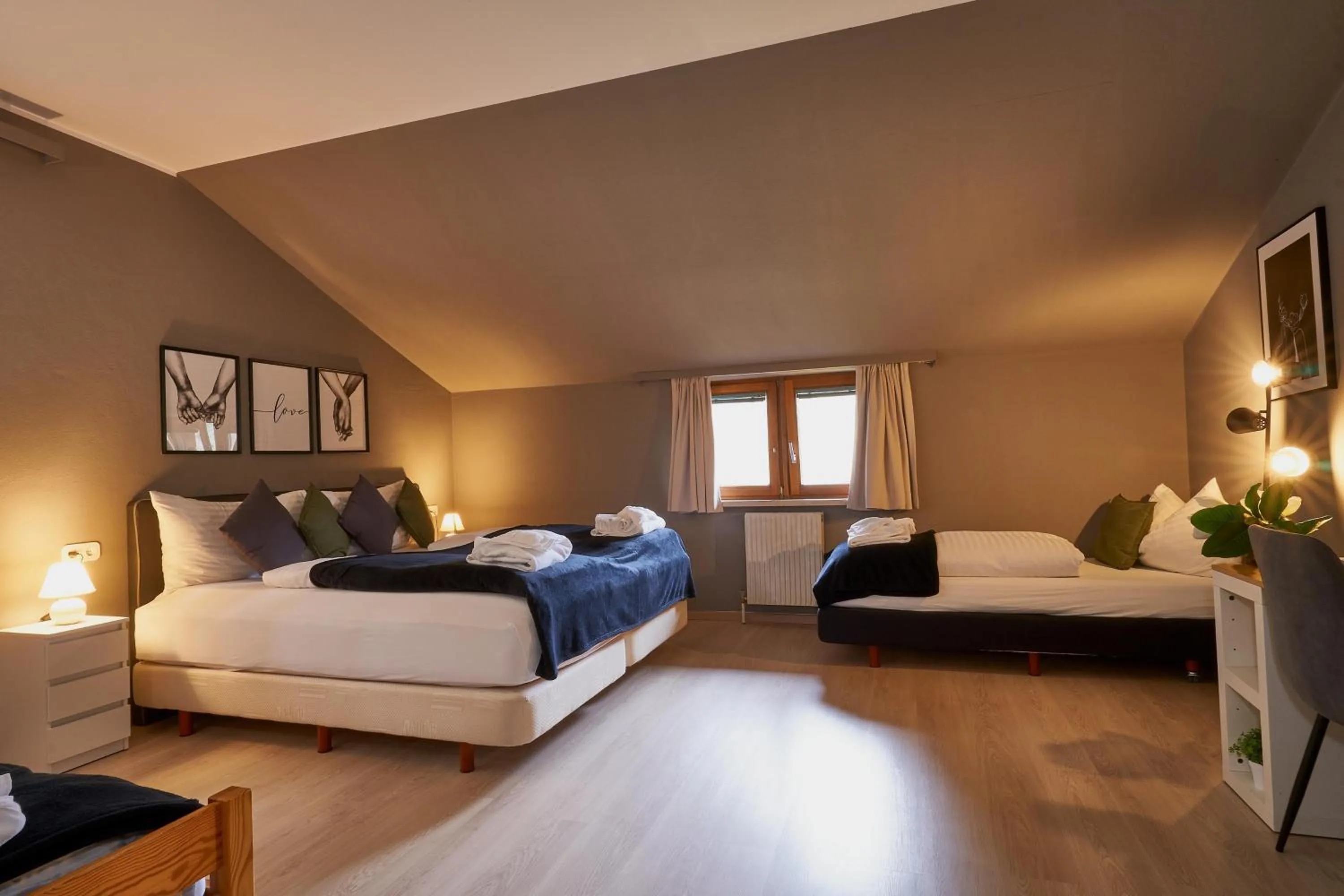 Bedroom, Bed in The Art and Sporthotel