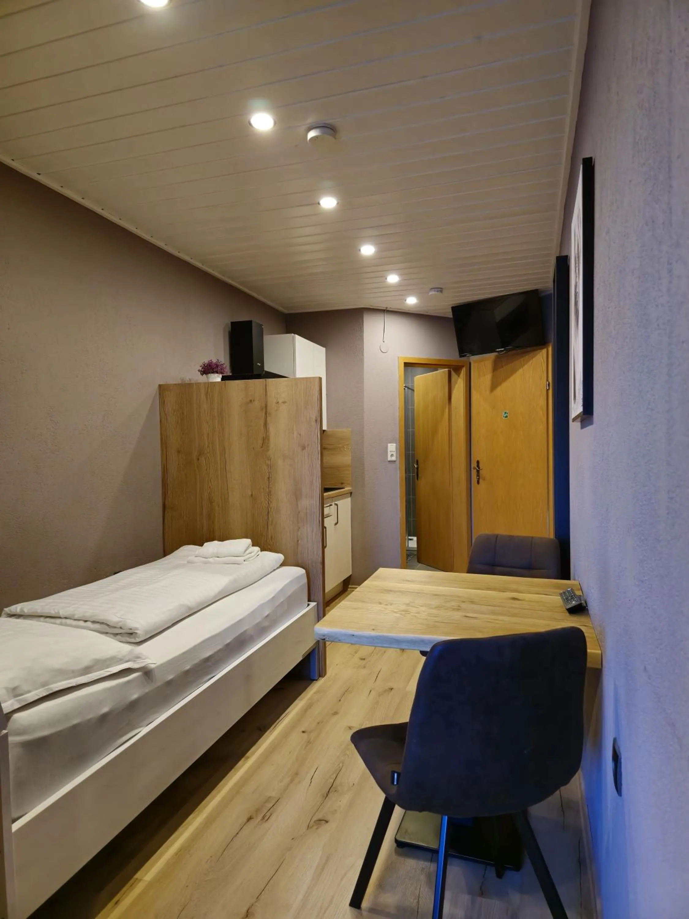 Bed in The Art and Sporthotel