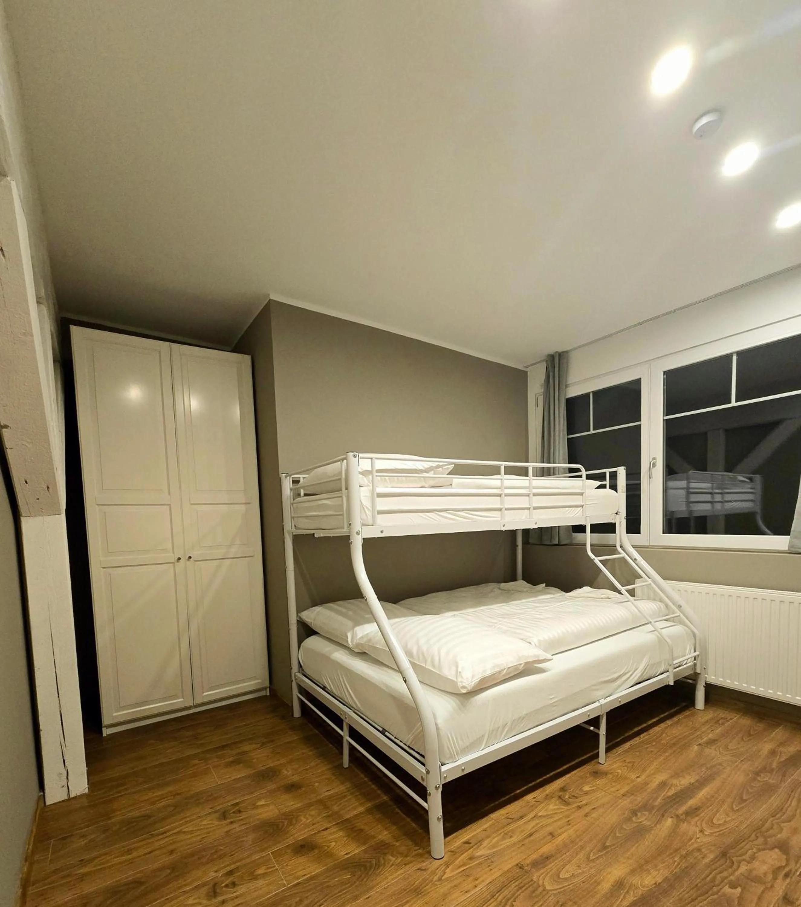 Bed in The Art and Sporthotel