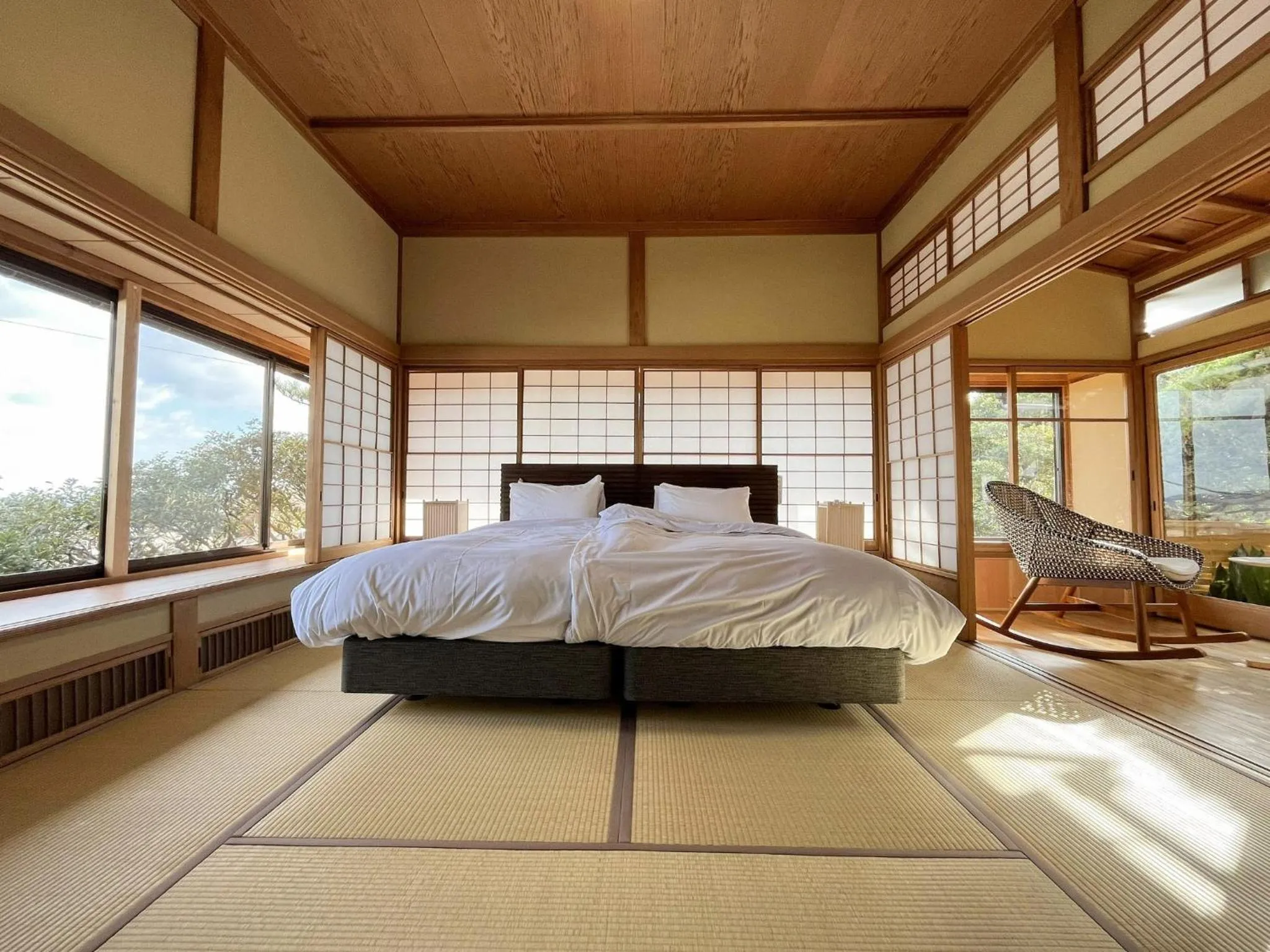 Bed in Oyado Shuzai - Vacation STAY 88301v