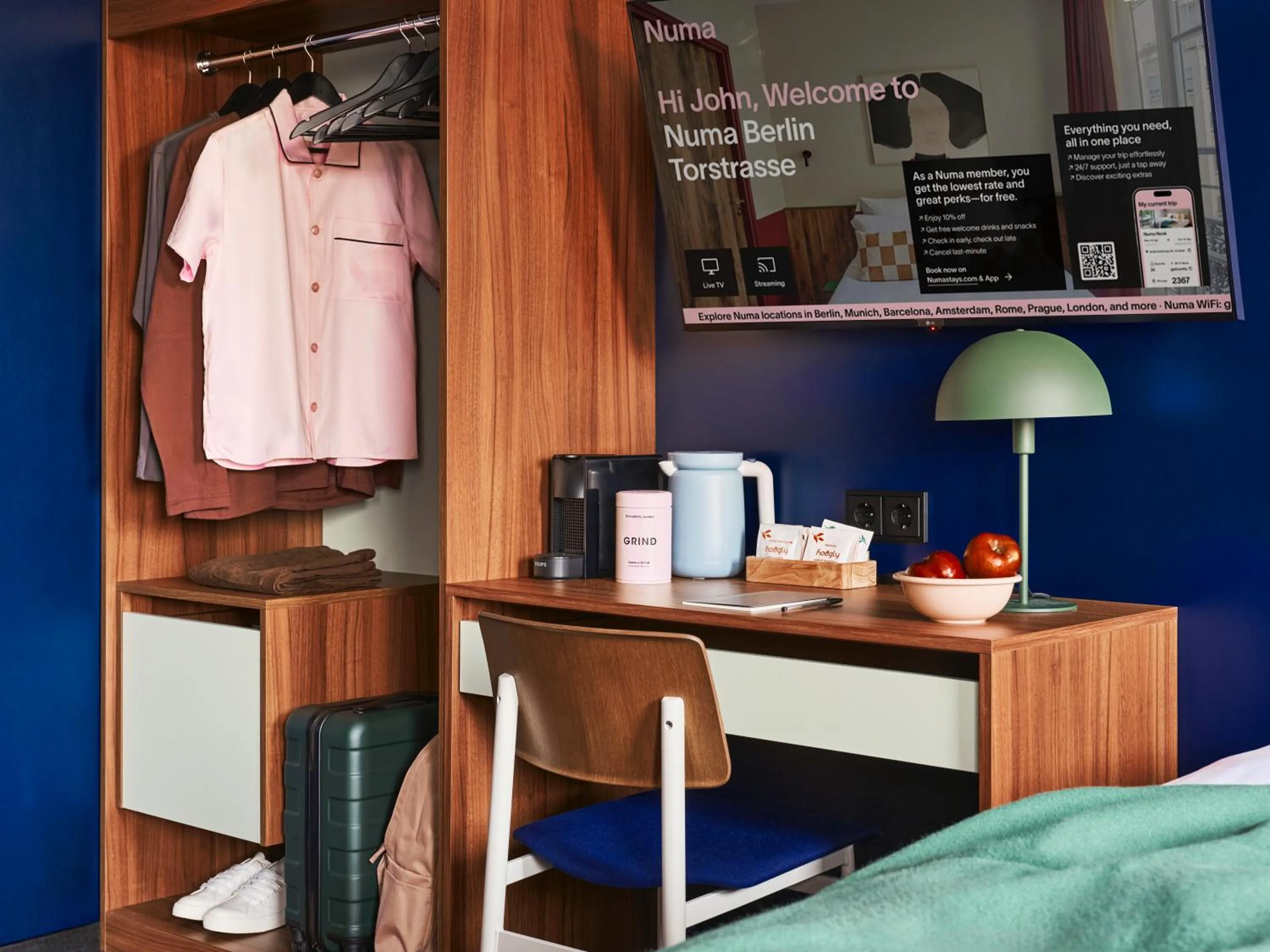 Bed in Numa Berlin Torstrasse