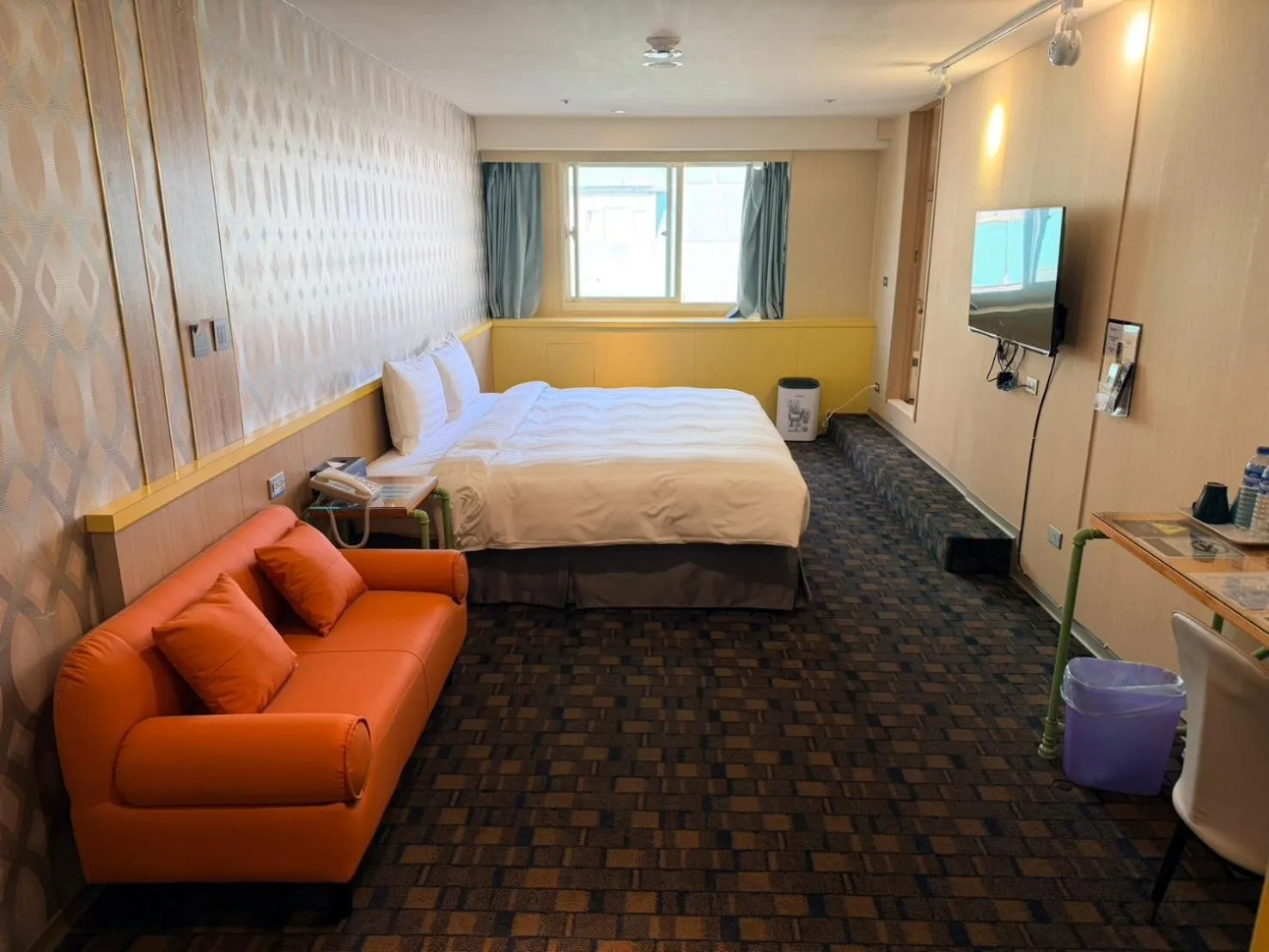 Bed in Ximenhotel-Xining西門大飯店-西寧館