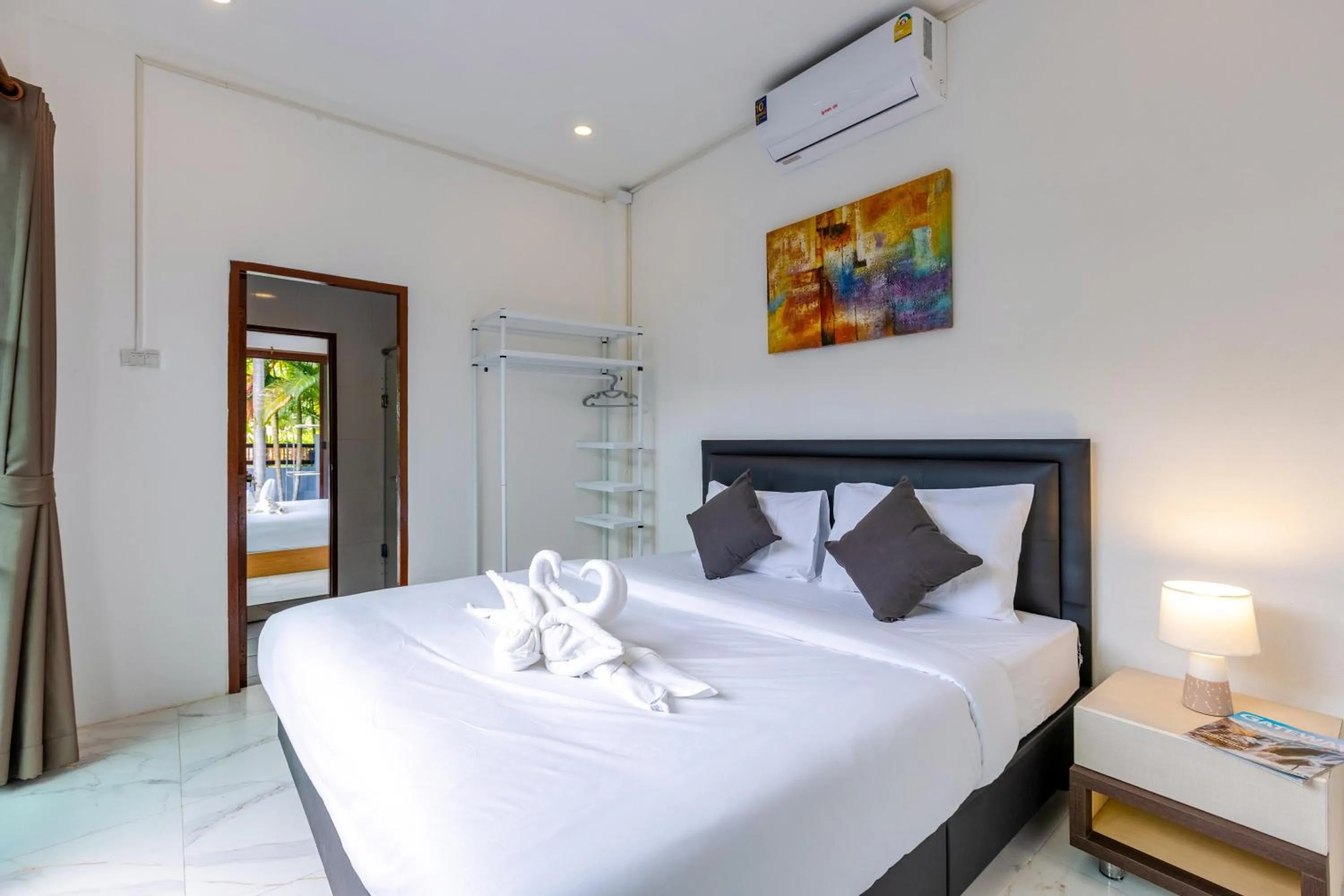 Bed in 4 Bedroom Modern Pool Villa BL10