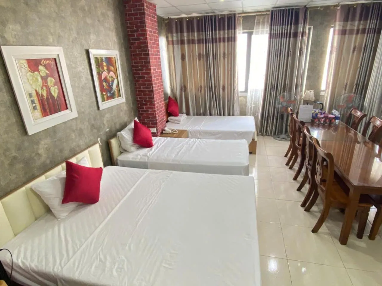 Bed in Moon Hotel Cau Giay