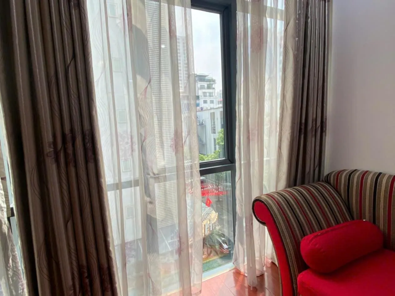 Quiet street view in Moon Hotel Cau Giay