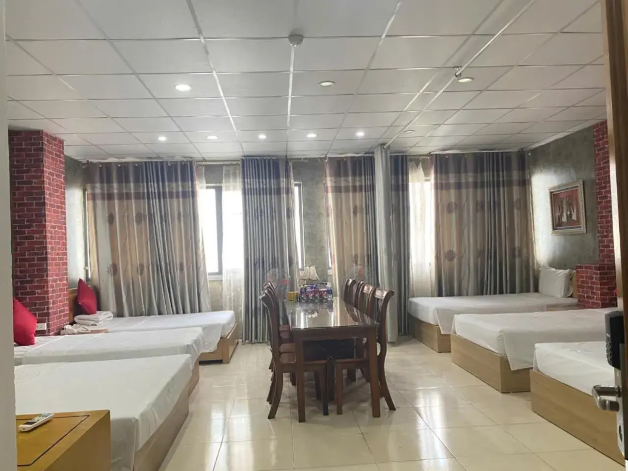 Family Room with Garden View in Moon Hotel Cau Giay Family Room with Garden View in Moon Hotel Cau Giay