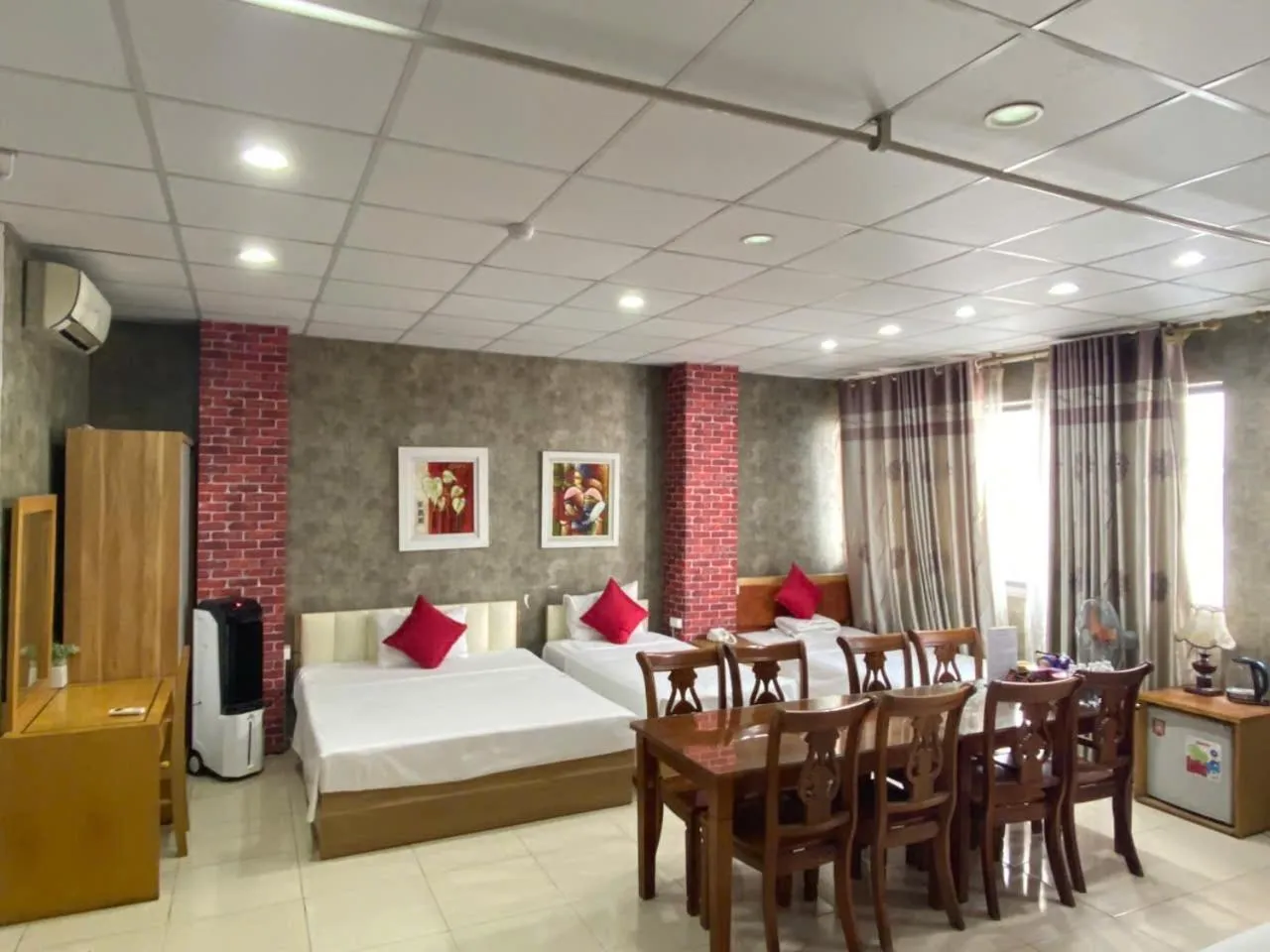 Bed in Moon Hotel Cau Giay