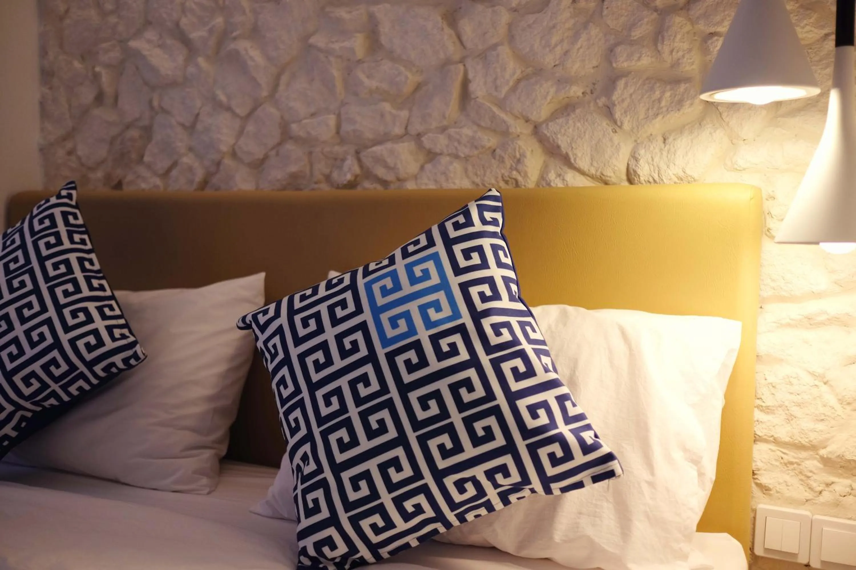 Bed in Little Mykonos