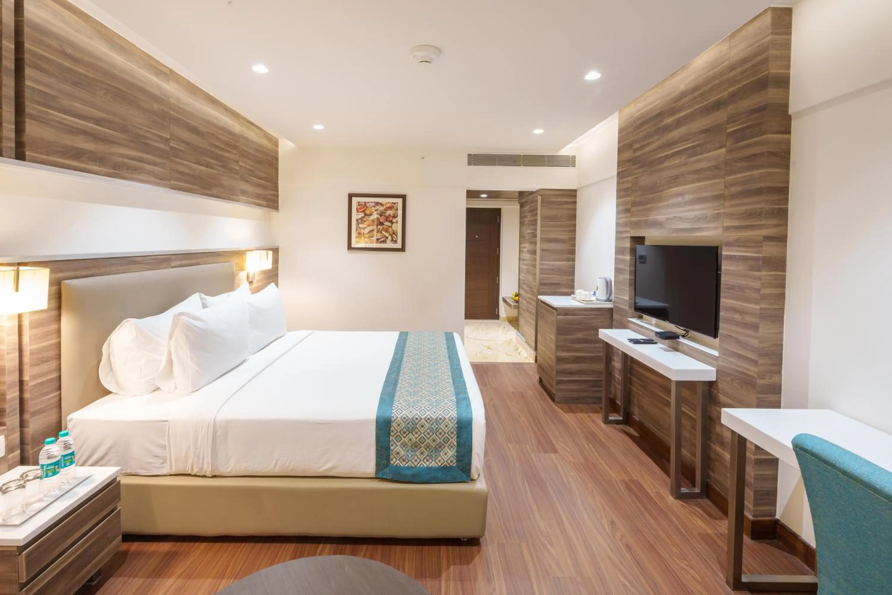 Bedroom, Bed in Pharos Hotels