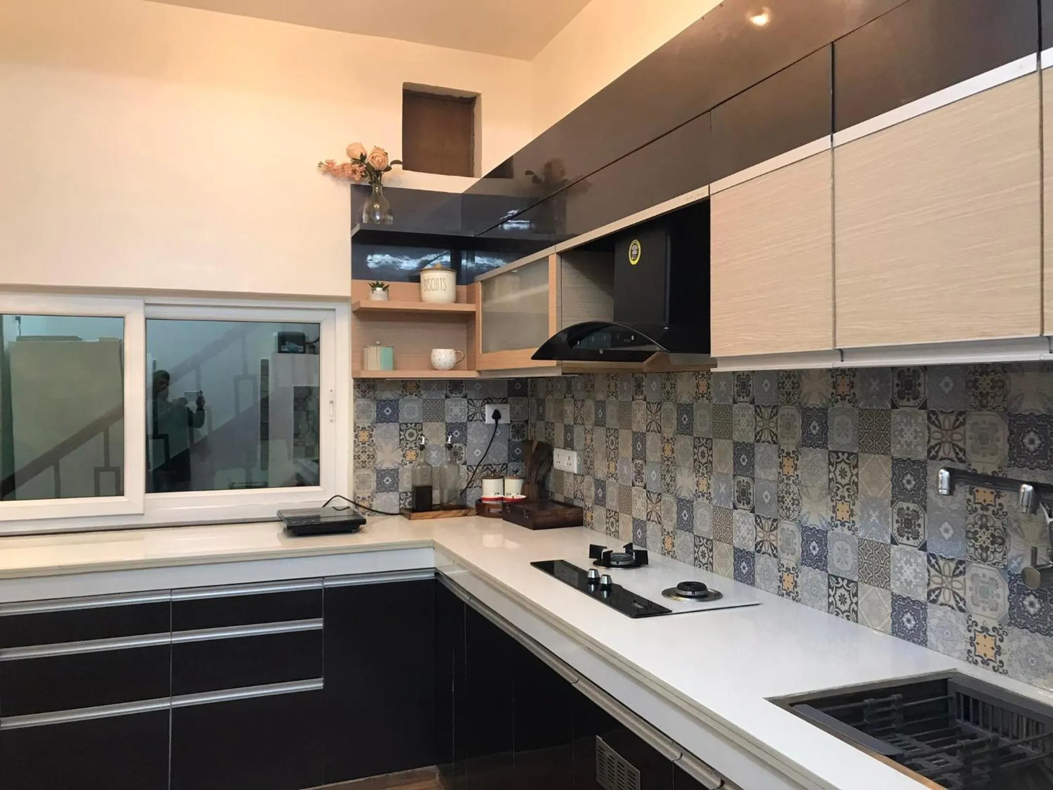 Kitchen or kitchenette in Mariya Condo hotel