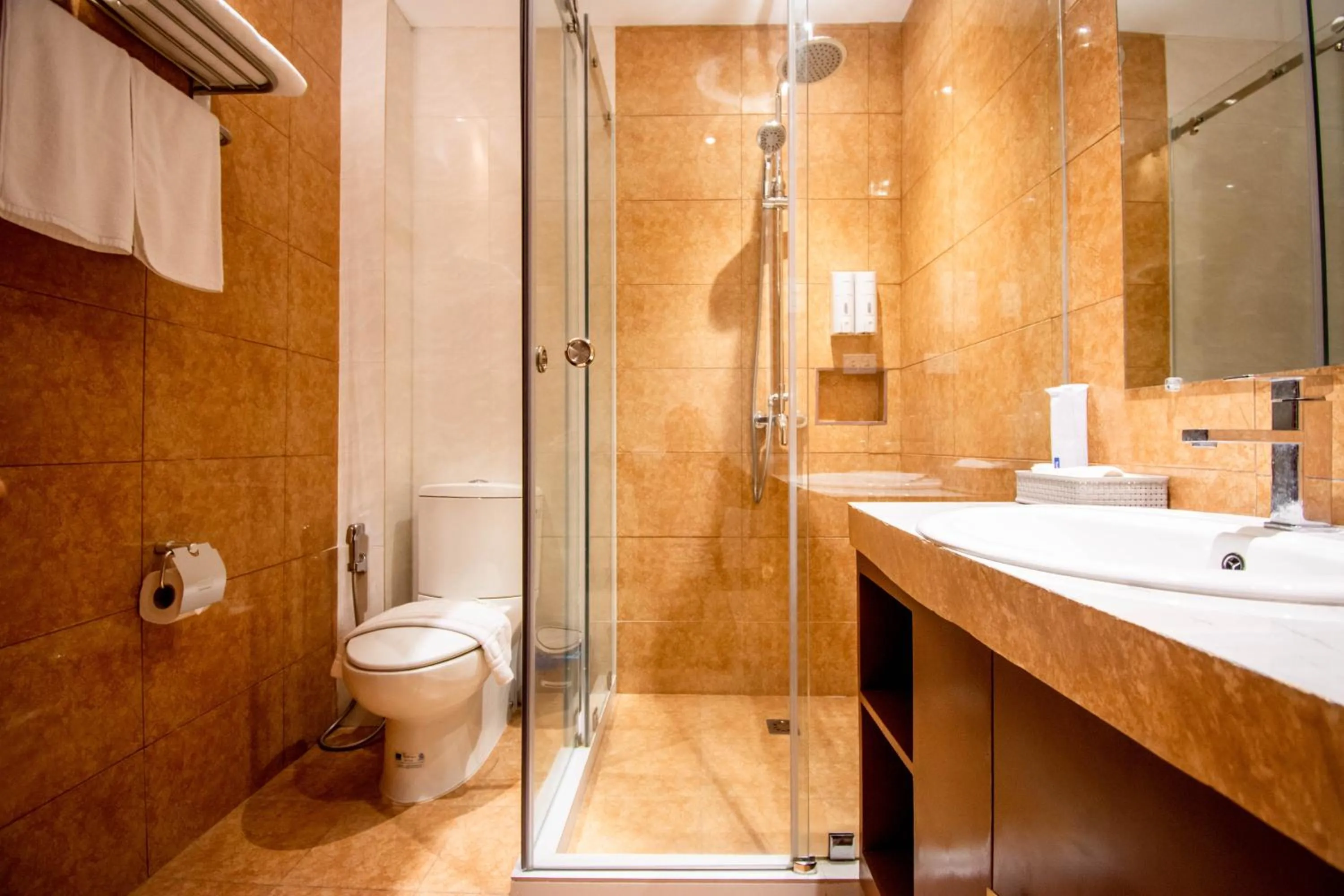 Toilet in ECL Resort Hotel Boracay