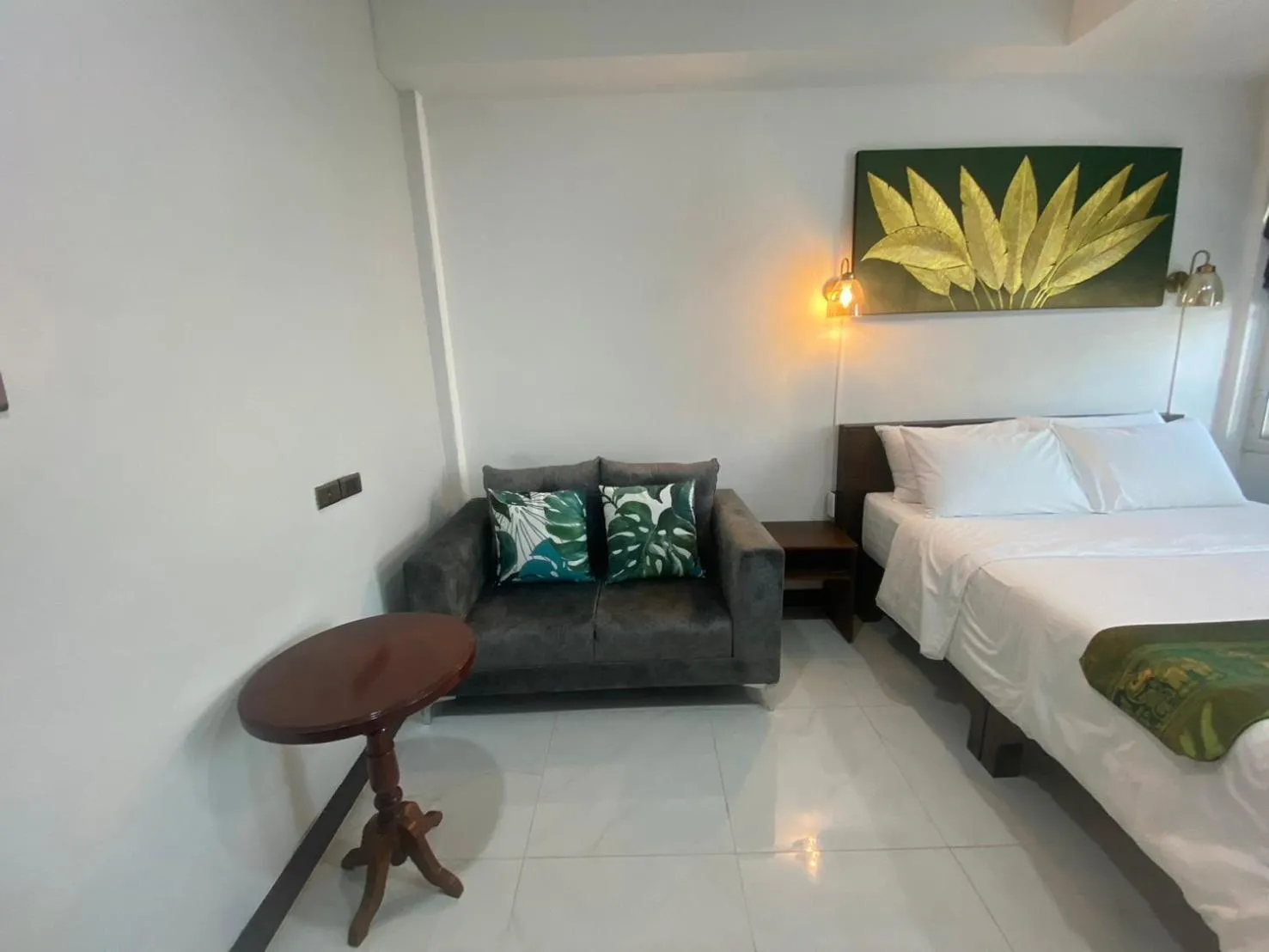 Seating area, Bed in Lemon Guesthouse