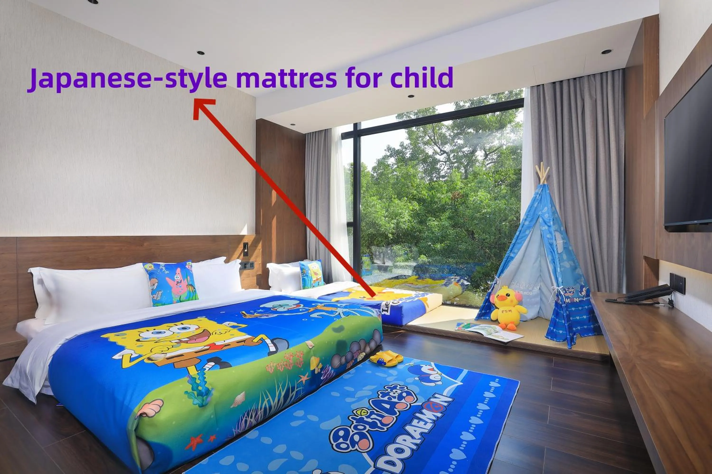 Photo of the whole room, Bed in Riverside Wing Hotel Guilin