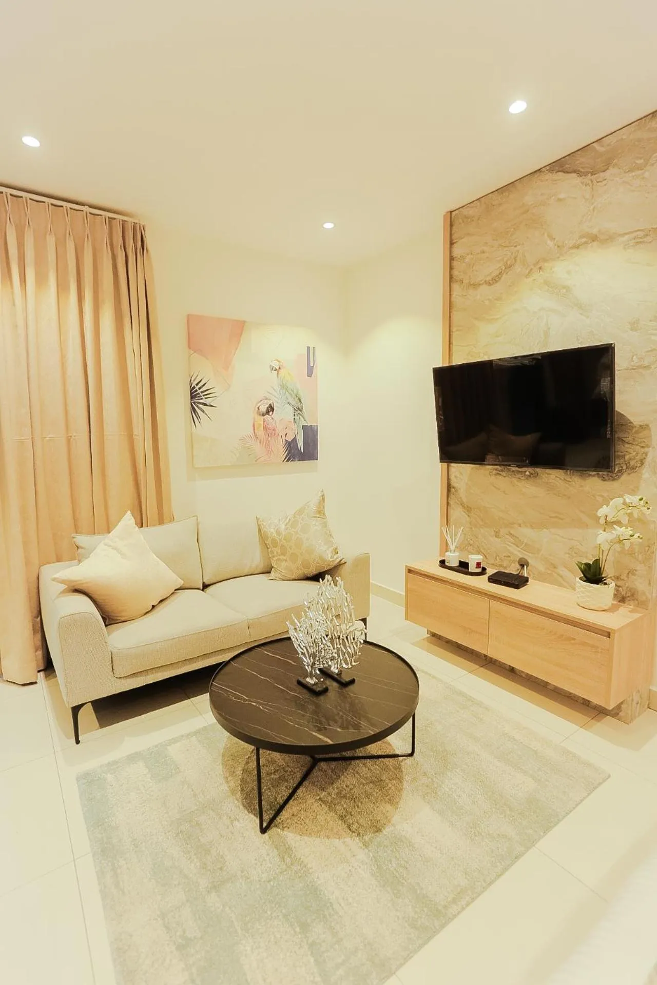 Living room in Accra Luxury Apartments @ The Lennox