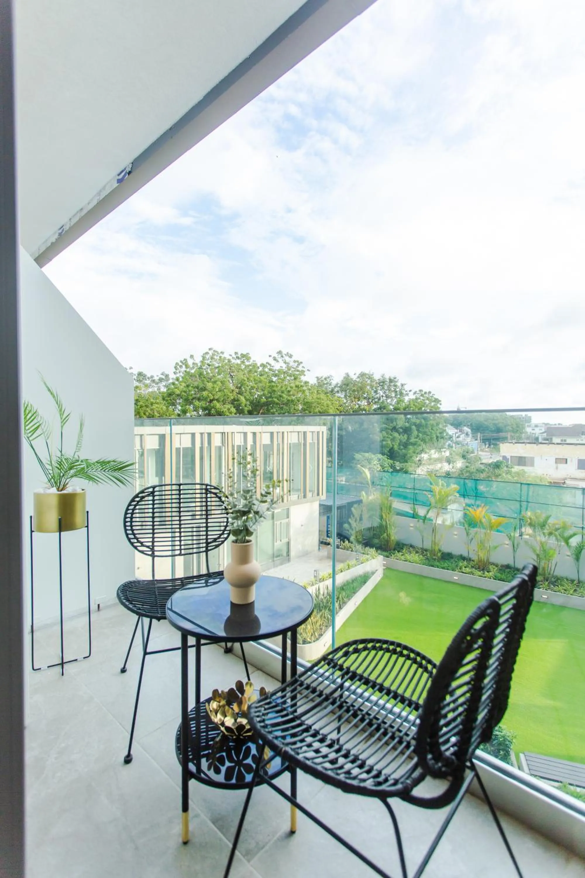 Balcony/Terrace in Accra Luxury Apartments @ The Lennox