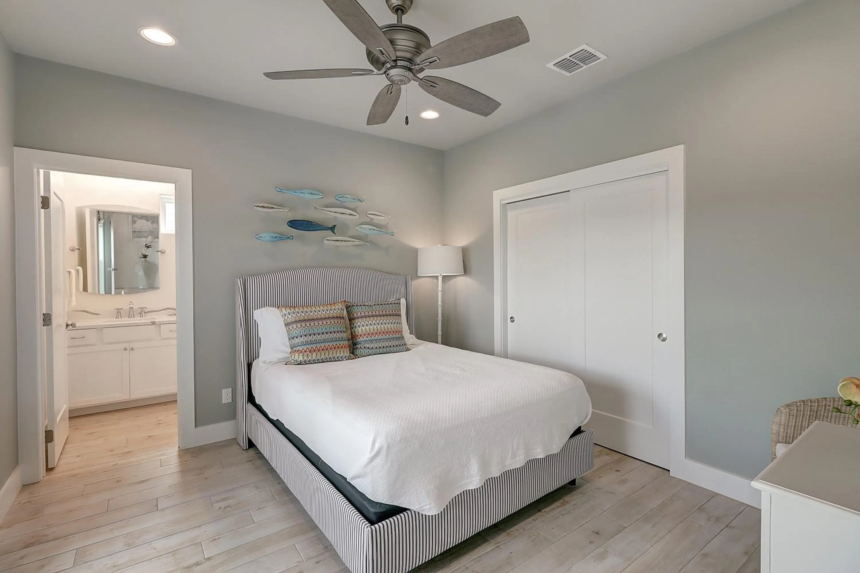 Bed in BeachHouse Bliss