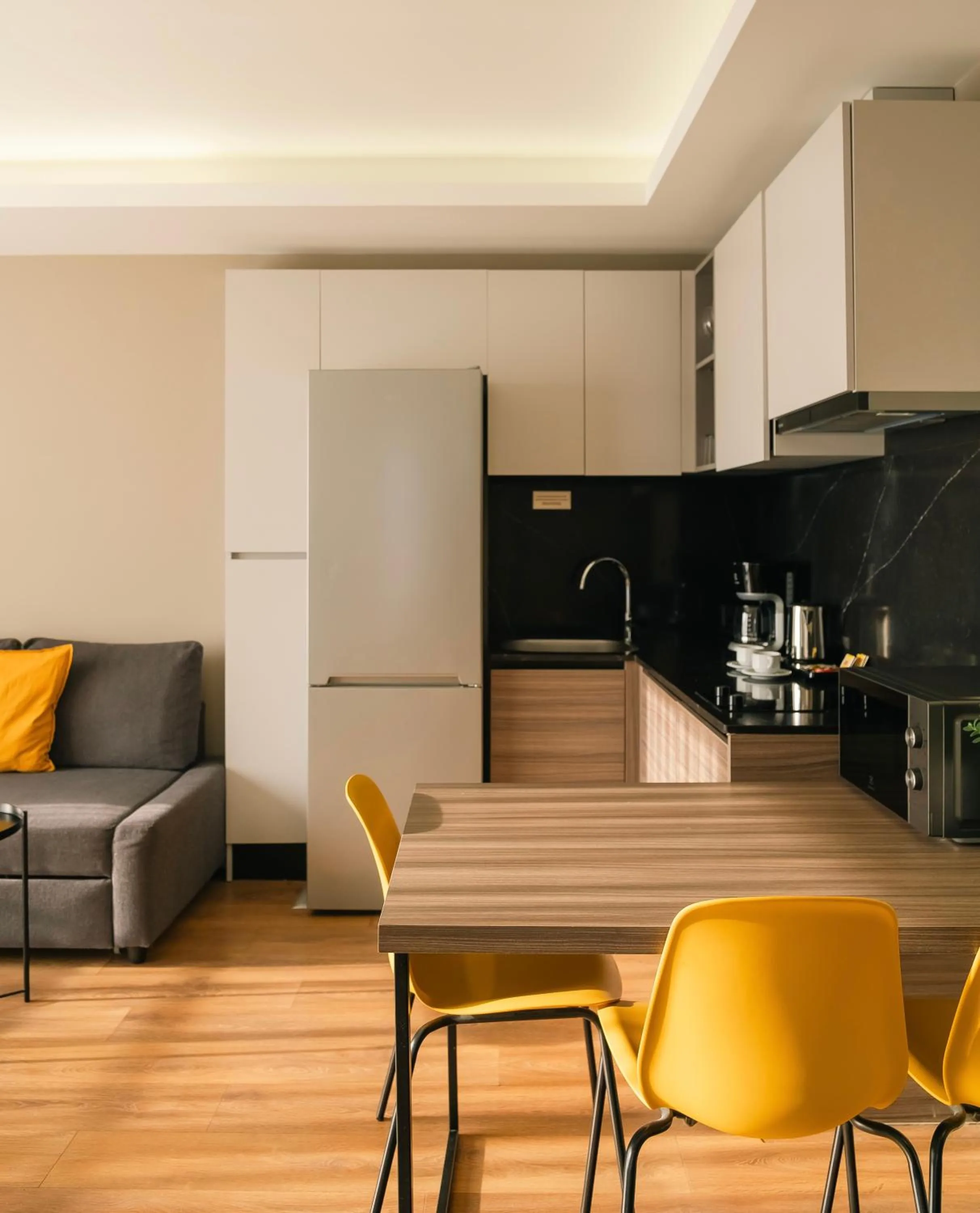 kitchen in Vesta Rooms