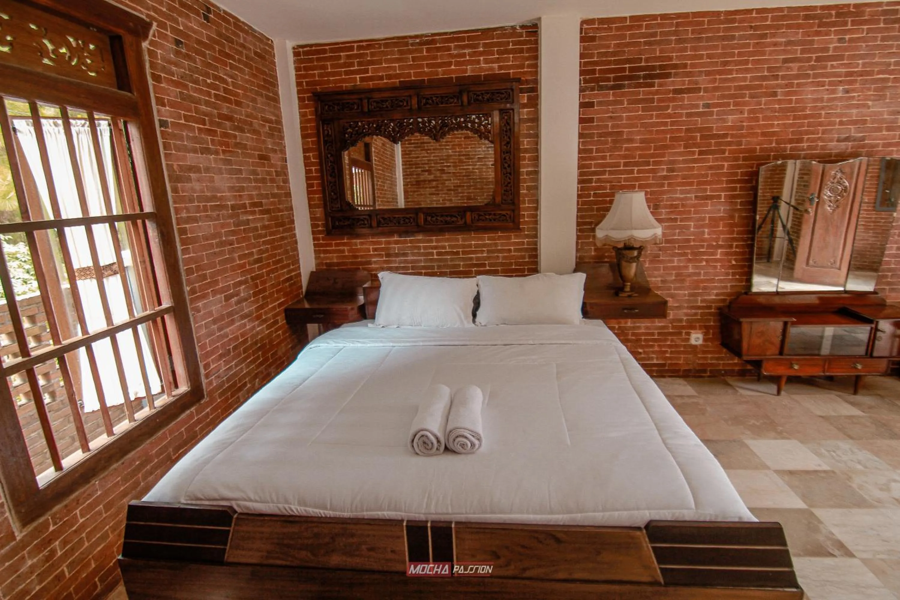 Property building, Bed in Joglo Kecombrang Bromo